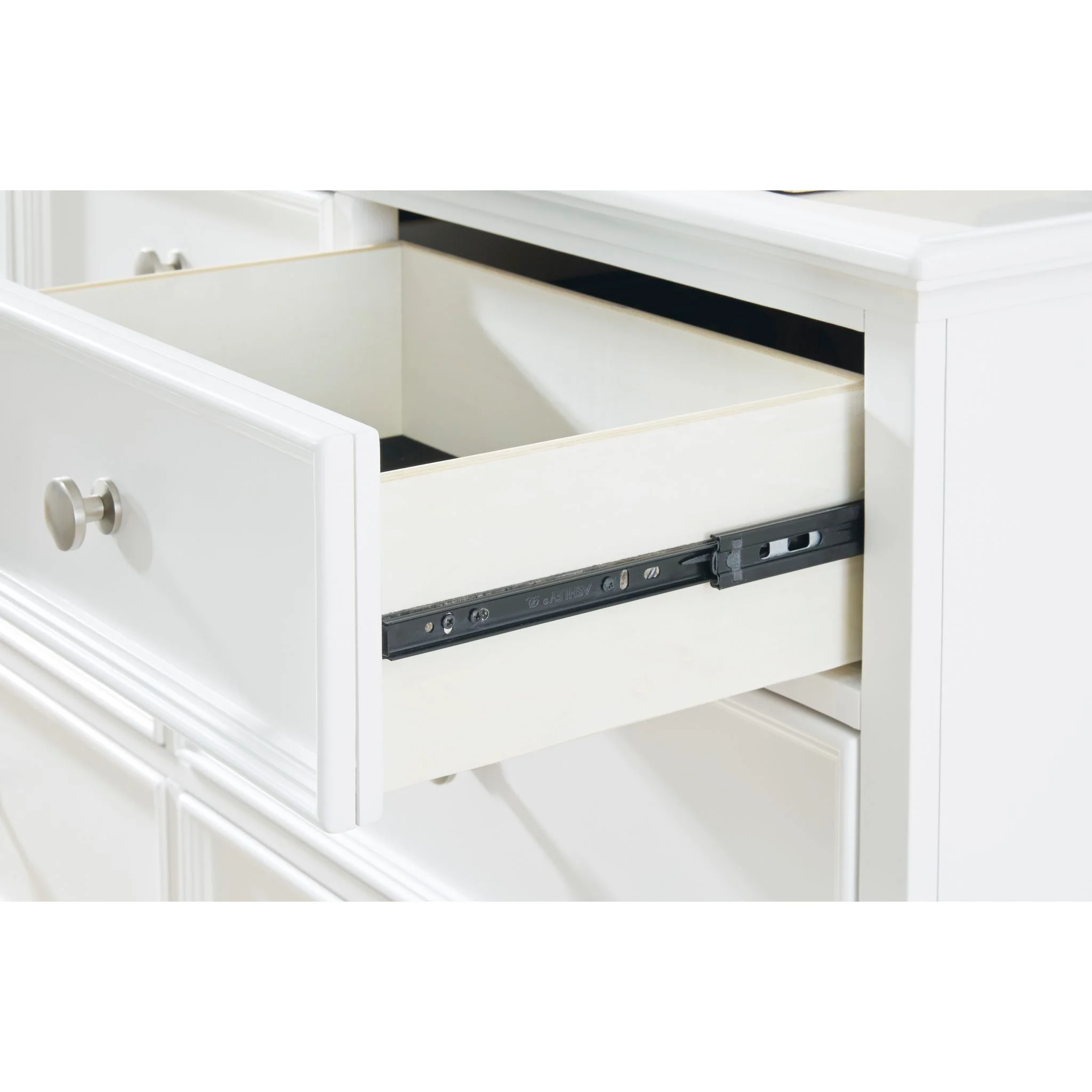 Fortman 6 Piece Panel Bedroom - White - Image 45