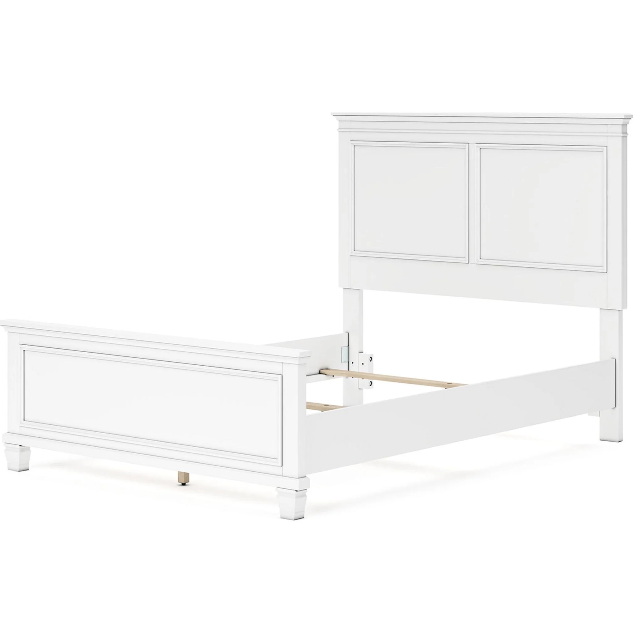 Fortman 6 Piece Panel Bedroom - White - Image 56