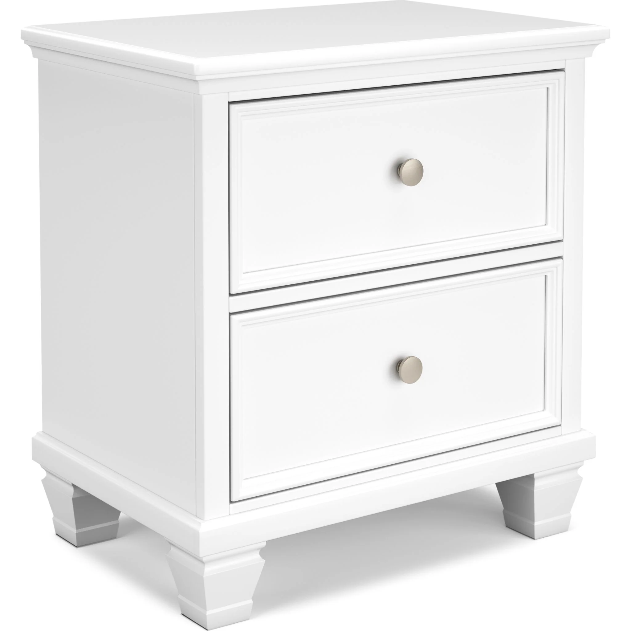 Fortman 6 Piece Panel Bedroom - White - Image 6