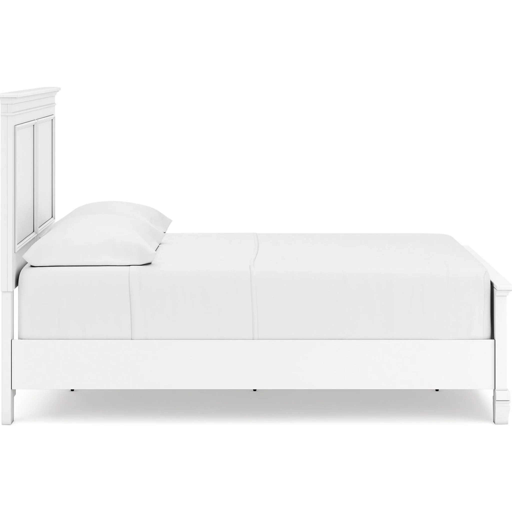 Fortman 6 Piece Panel Bedroom - White - Image 61