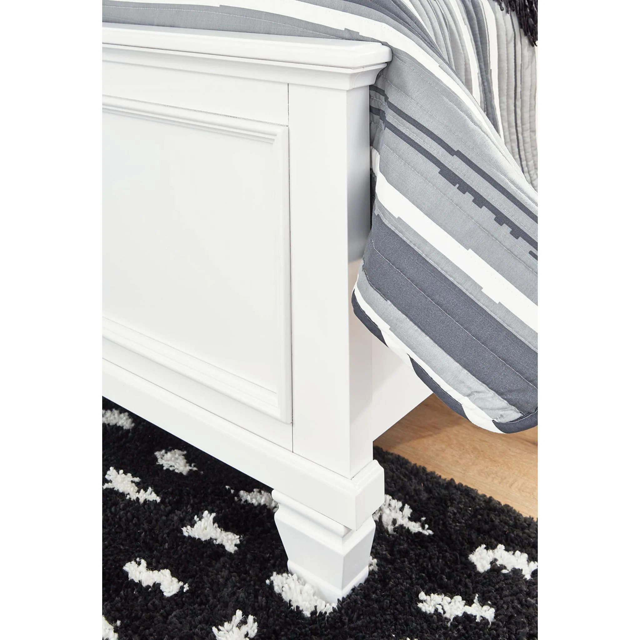 Fortman Panel Bed - White - Image 13