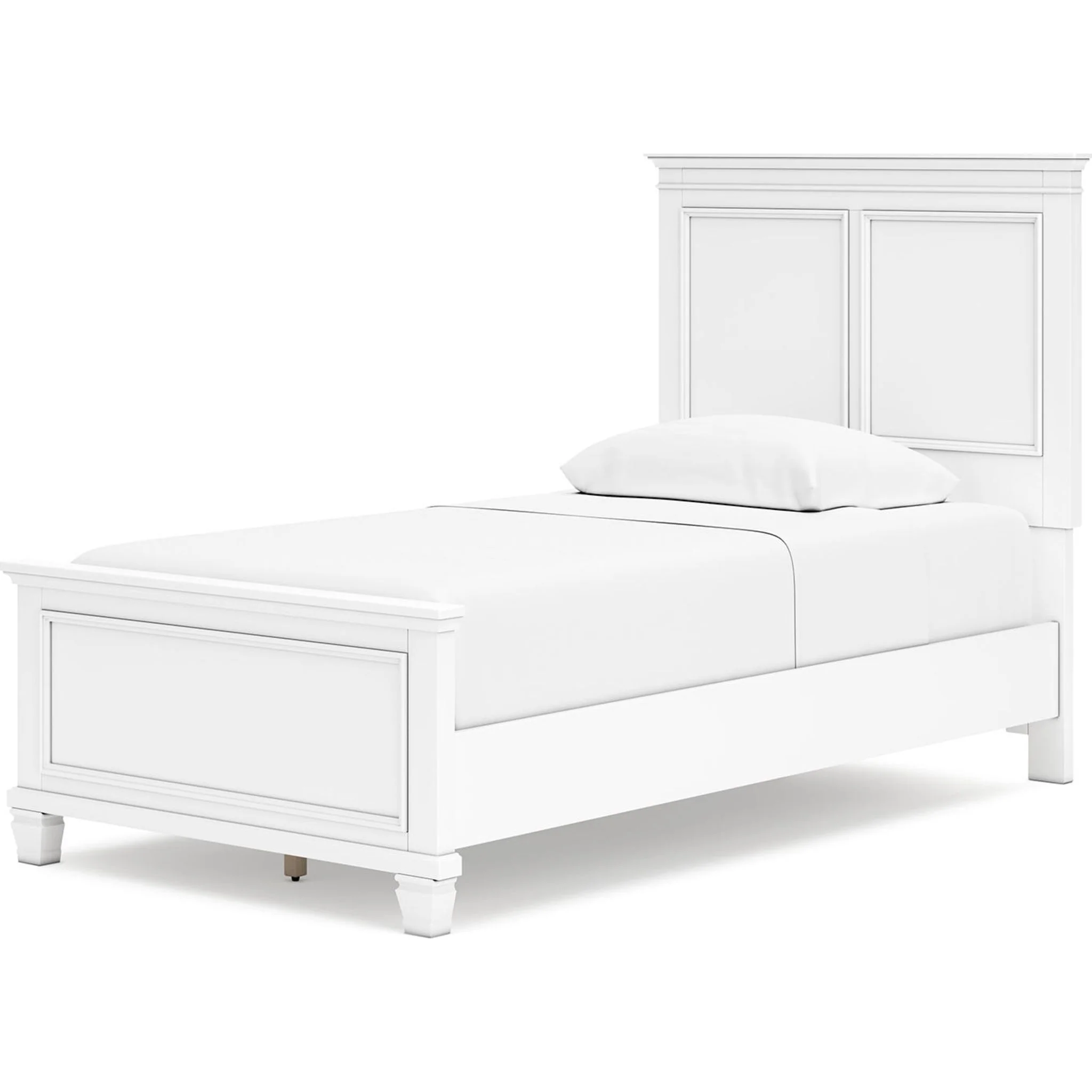 Fortman Panel Bed - White - Image 14