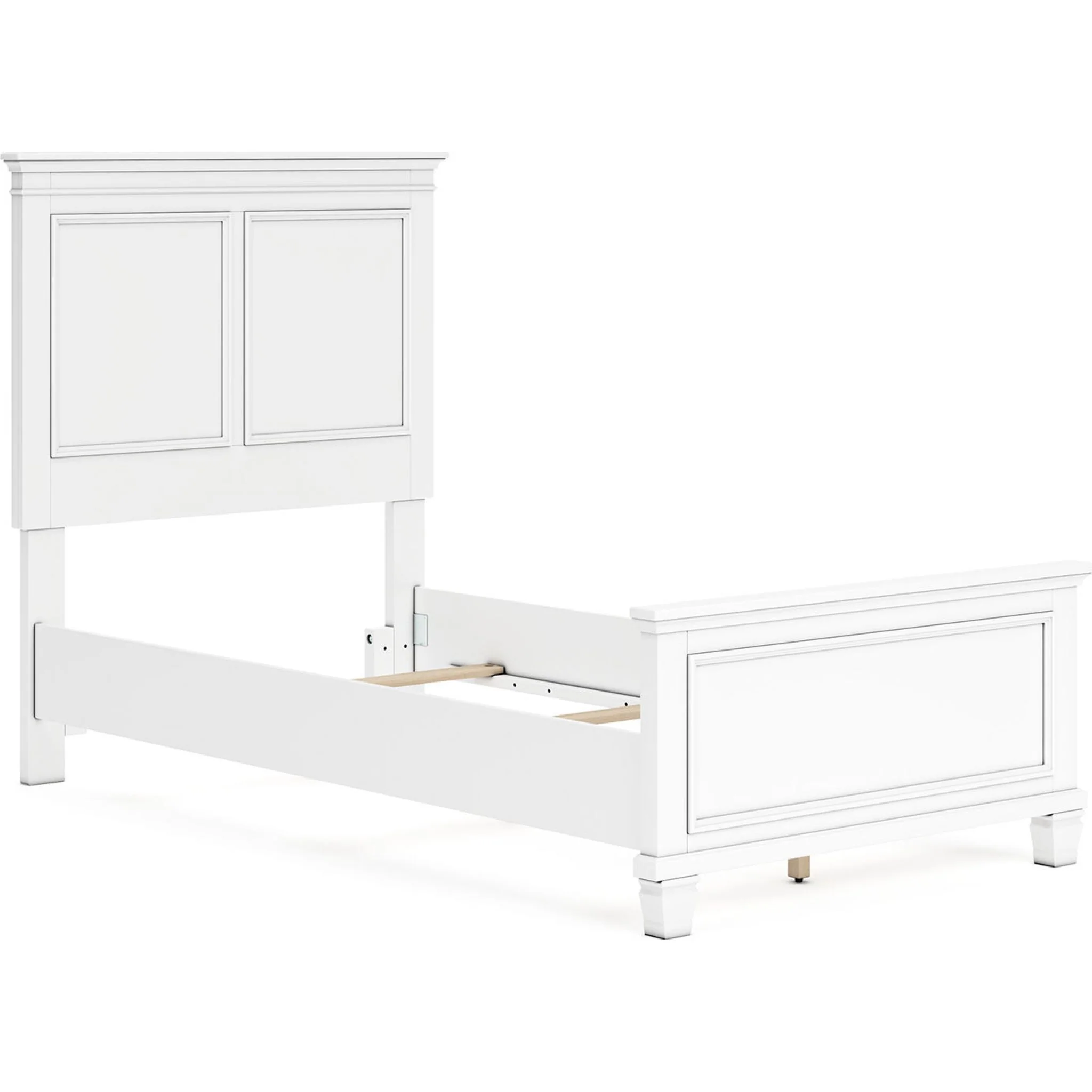 Fortman Panel Bed - White - Image 4