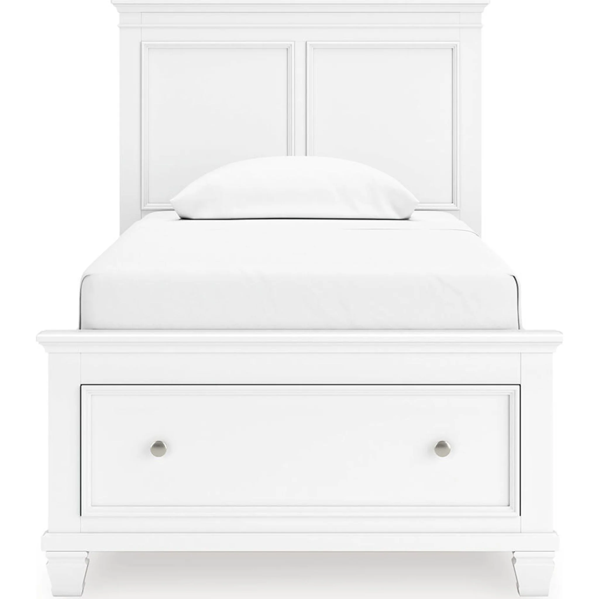 Fortman Twin Storage Bed - White - Image 7