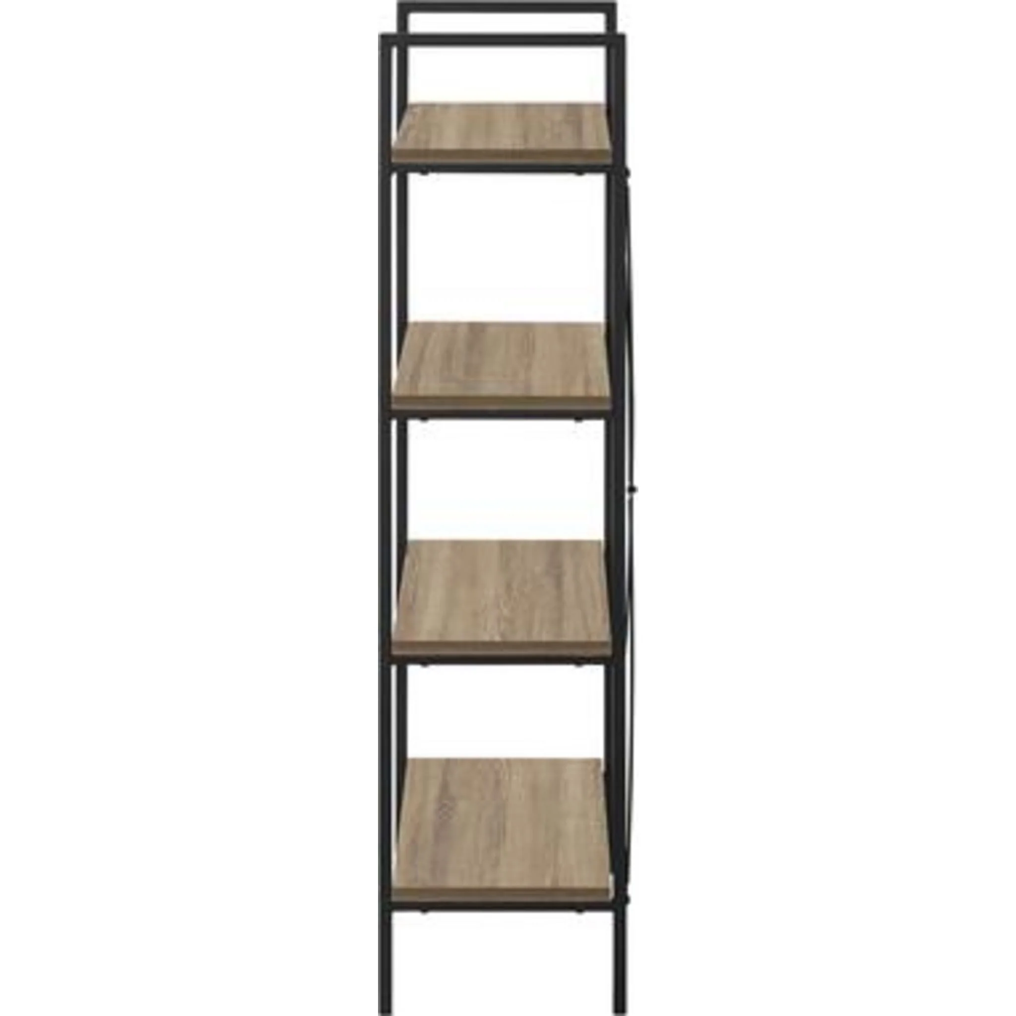 Four-Tier Bookcase - Dark Taupe - Image 3
