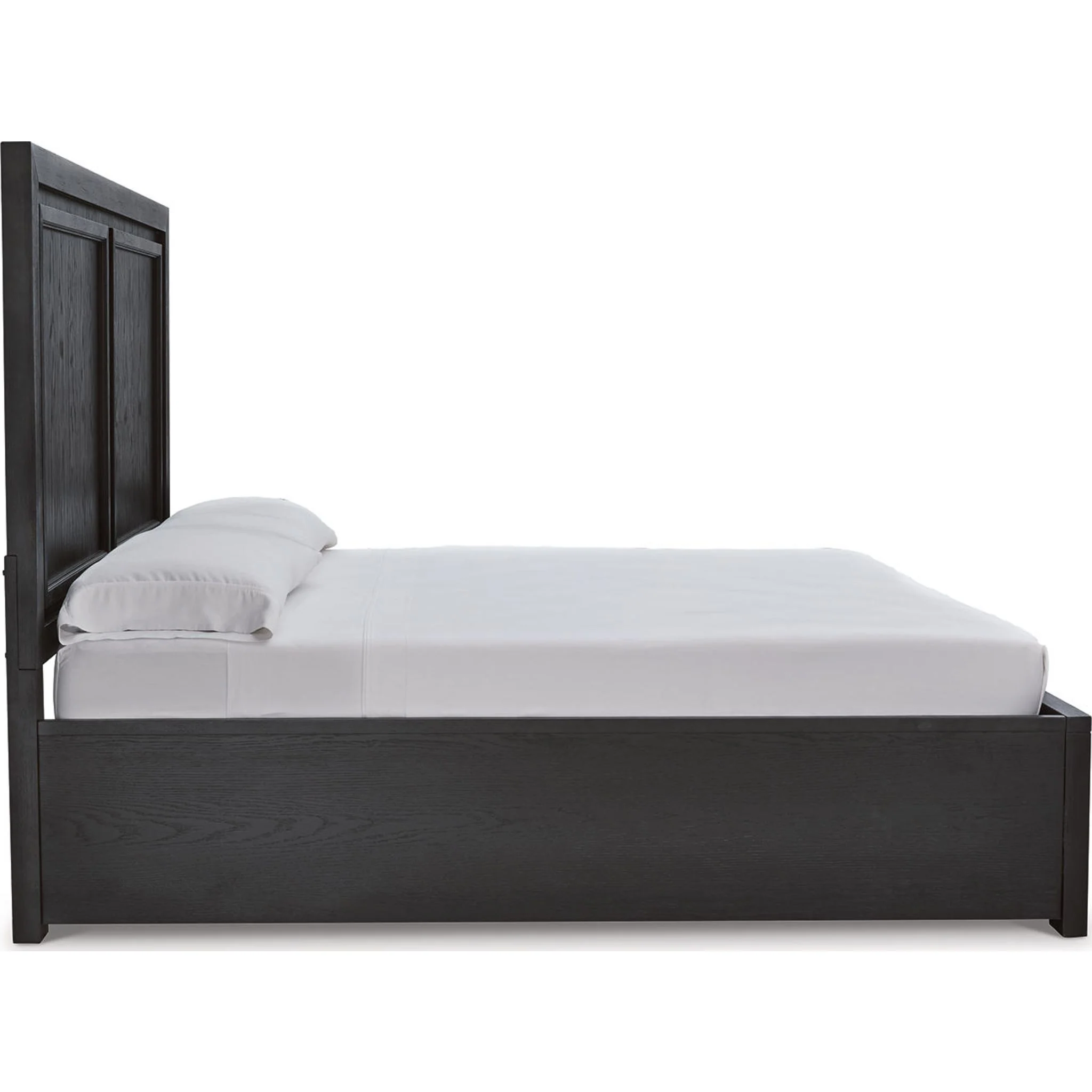 Foyland 5 Piece Panel Bedroom - Black/Brown - Image 12