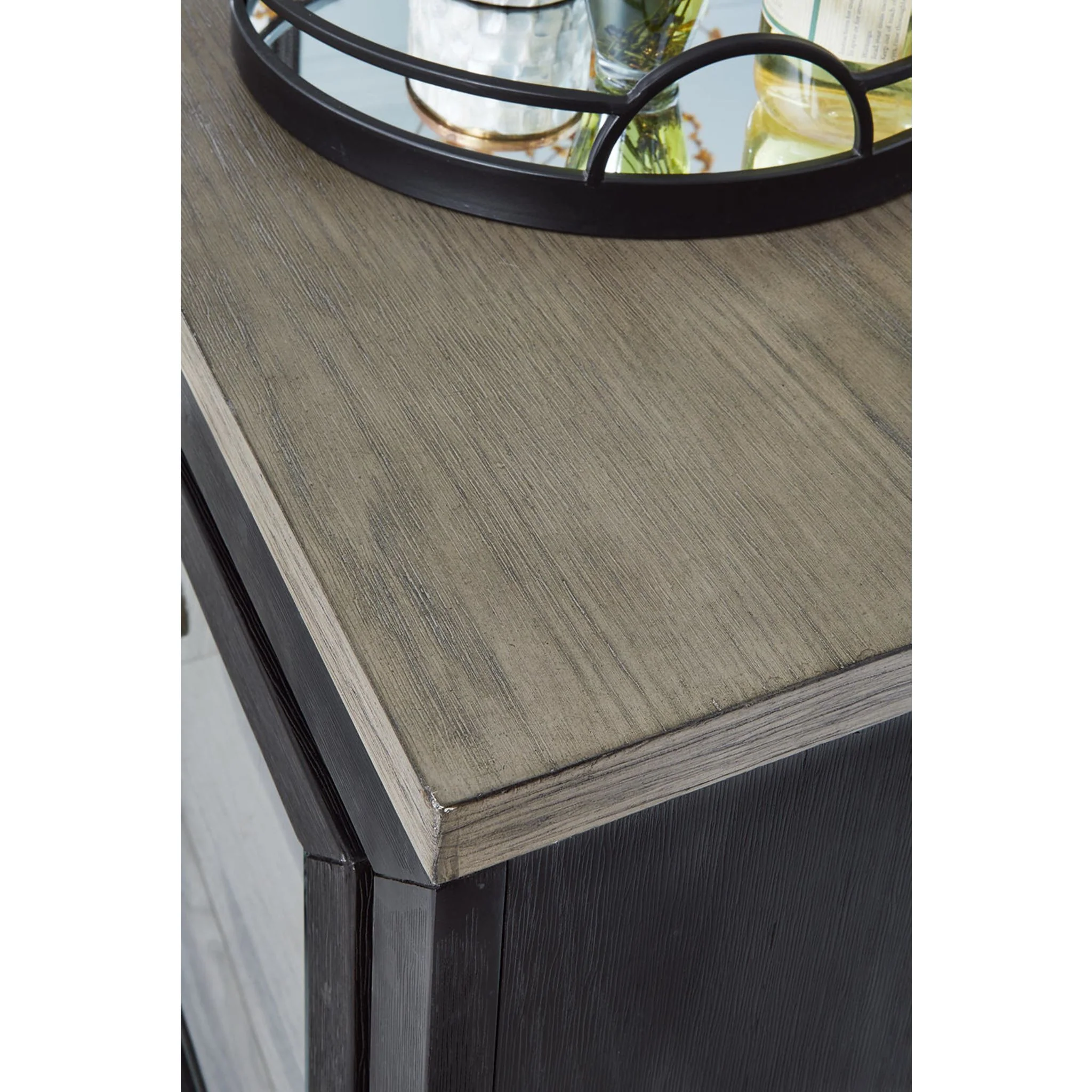 Foyland 5 Piece King Storage Bedroom - Black/Brown - Image 25
