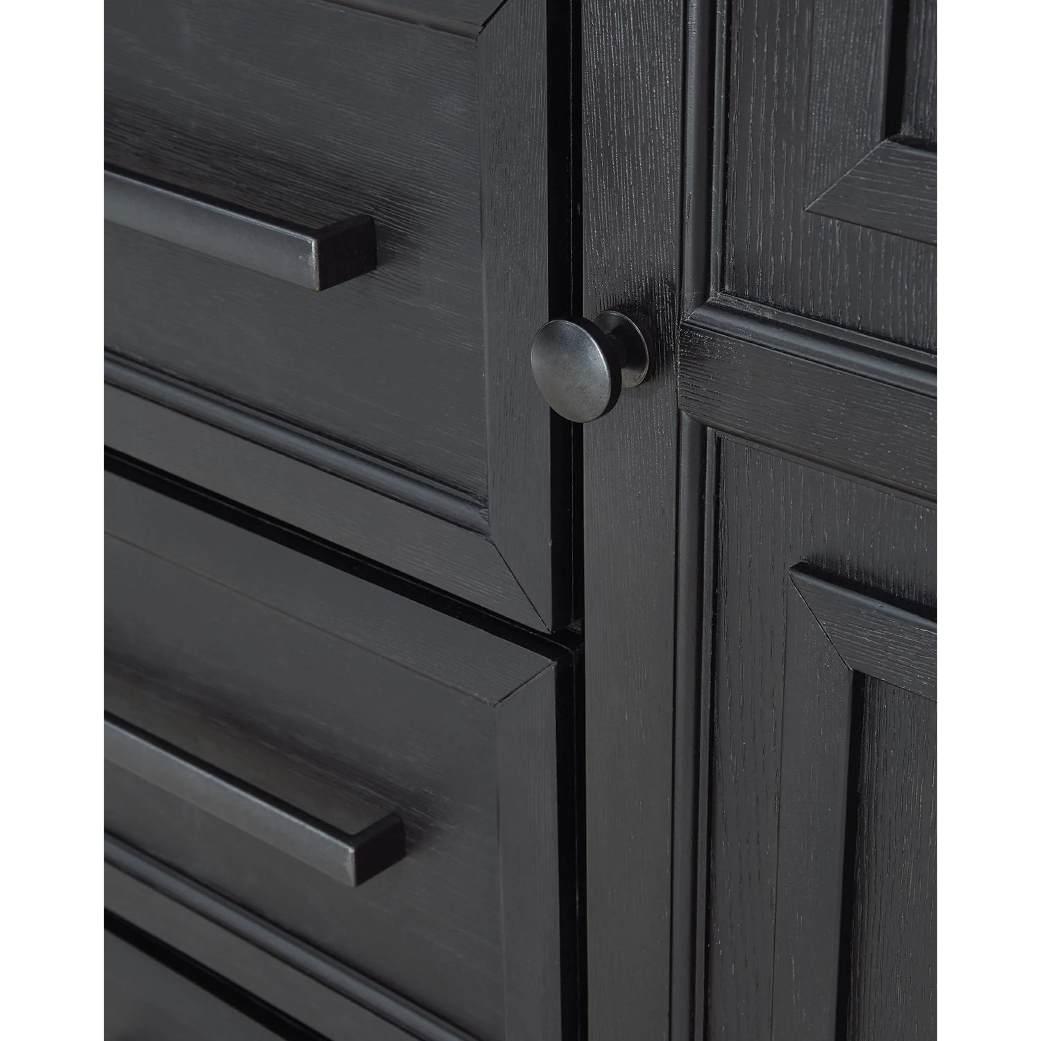 Foyland Door Chest - Black/Brown - Image 16