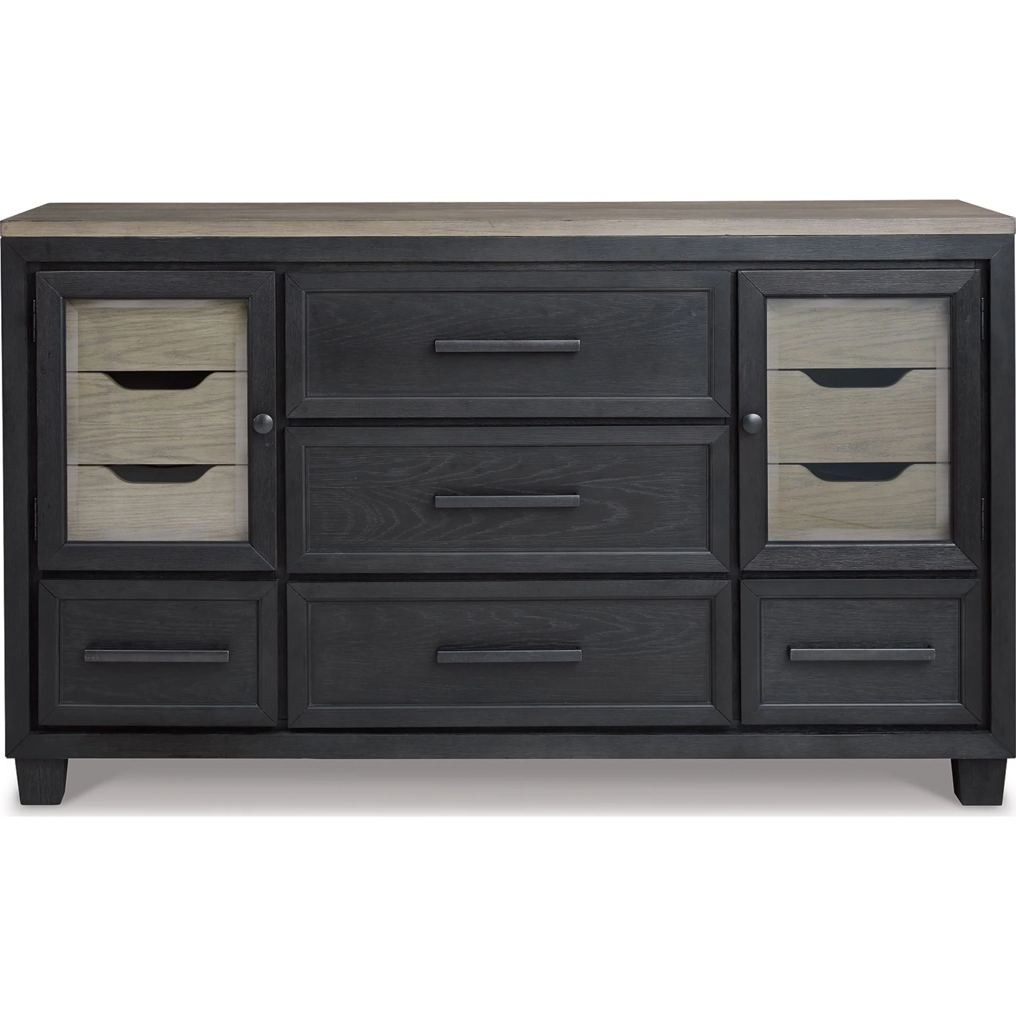 Foyland Dresser - Black/Brown - Image 4