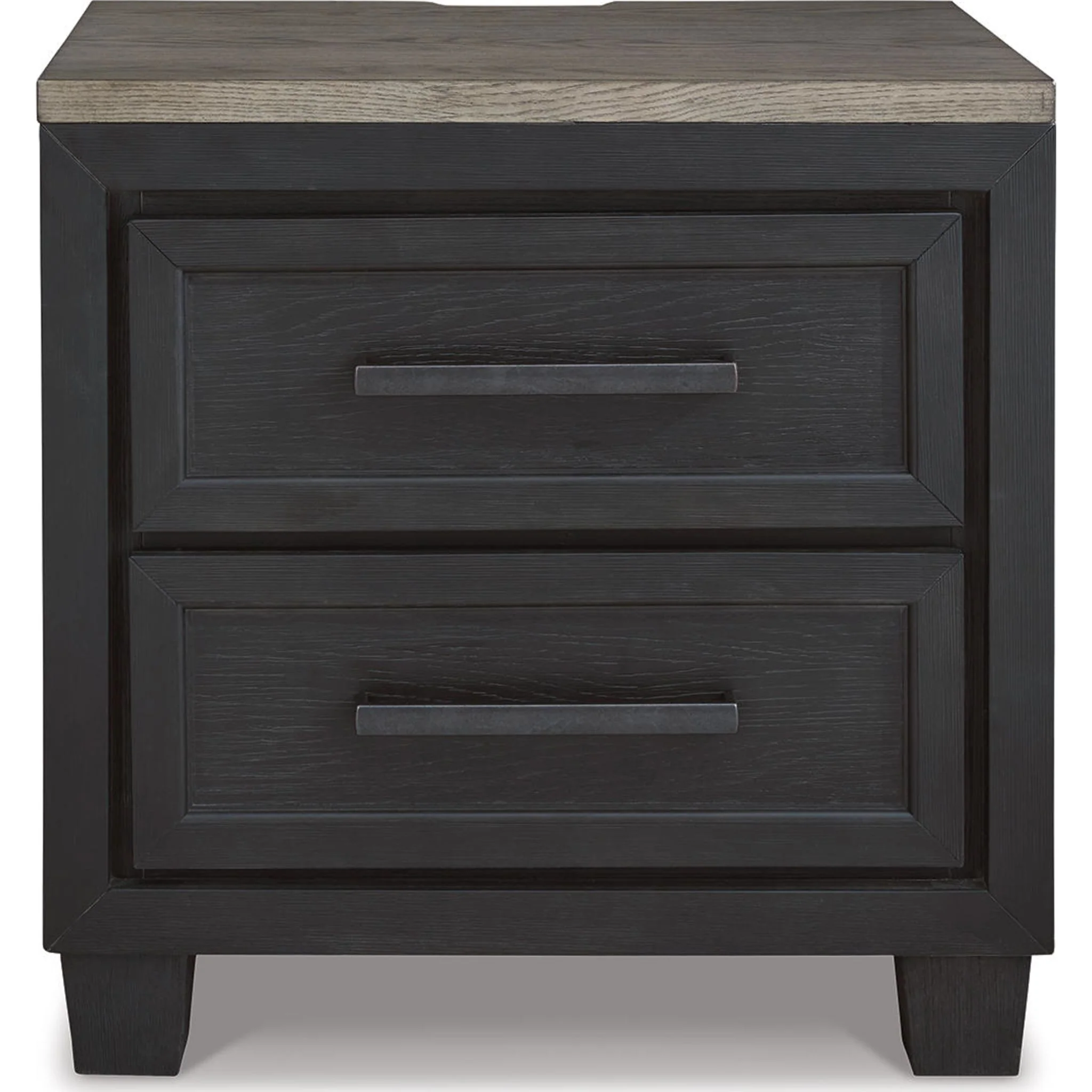 Foyland Nightstand - Black/Brown - Image 16