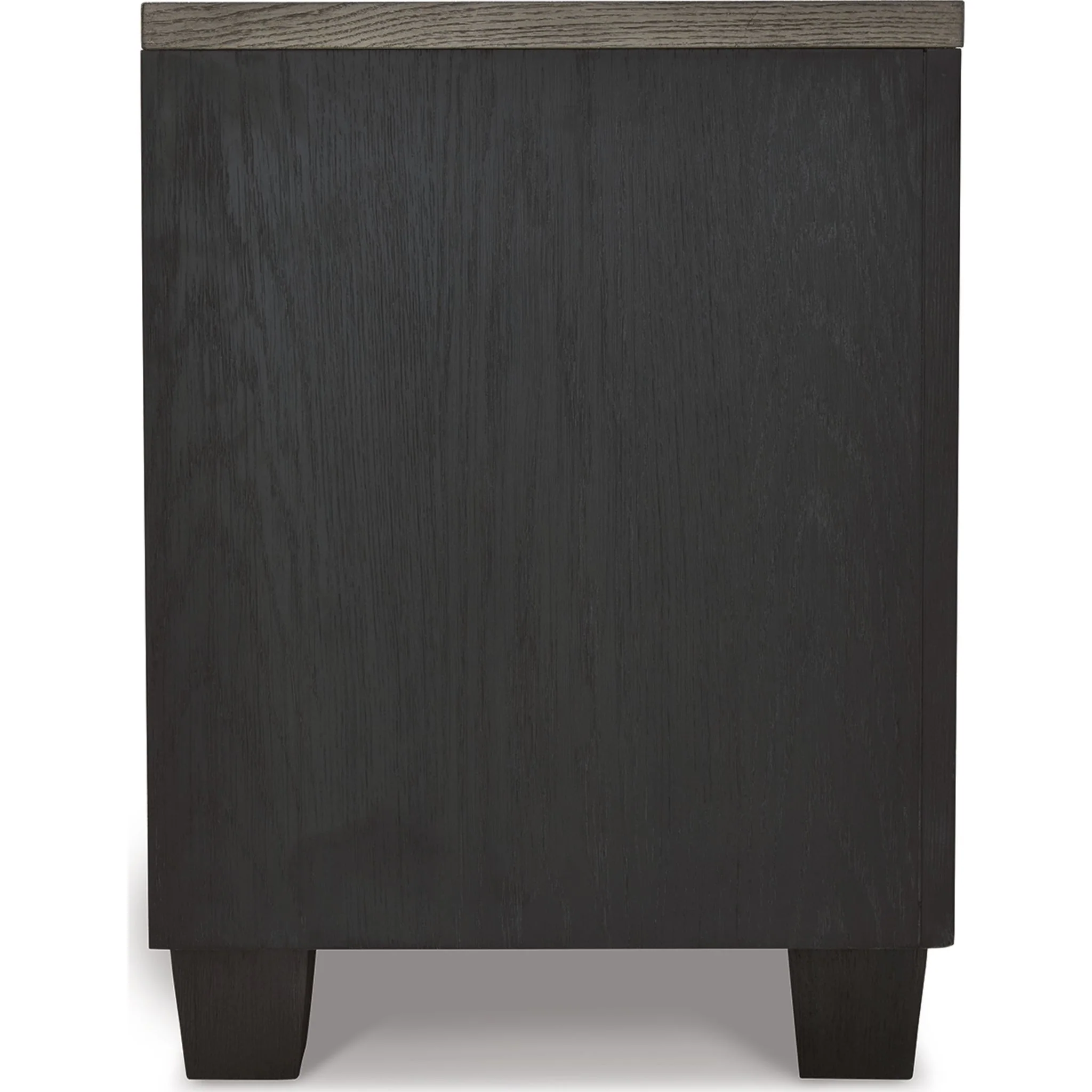 Foyland Nightstand - Black/Brown - Image 5