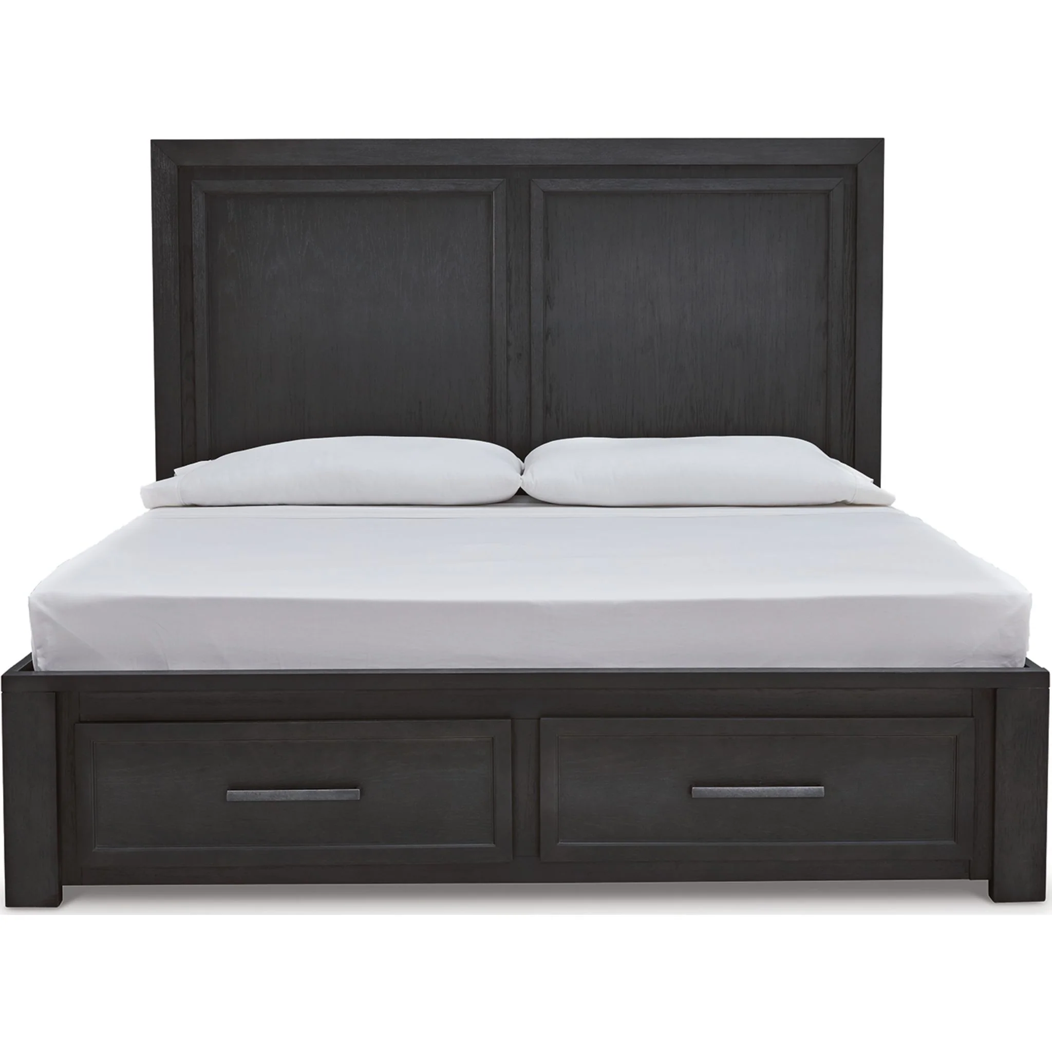 Foyland Queen Storage Bed - Black/Brown - Image 4