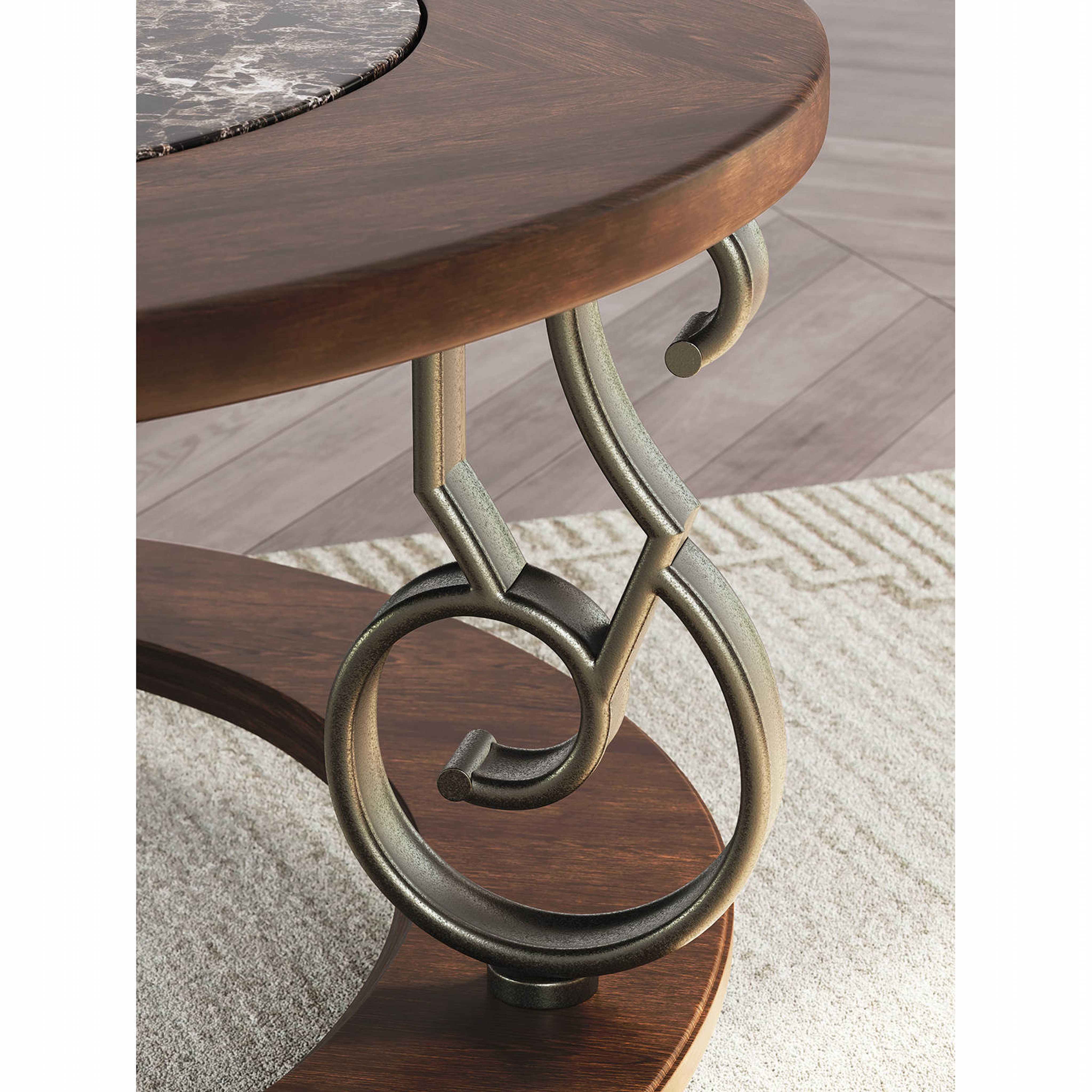 Frallyn Coffee Table - Dark Brown - Image 7