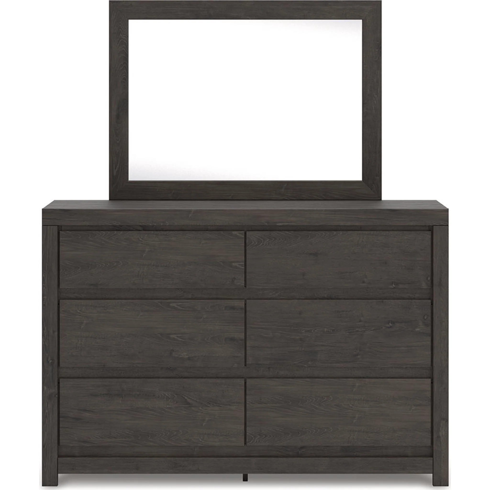 Fraluna 6 Piece King Storage Bedroom - Charcoal - Image 6