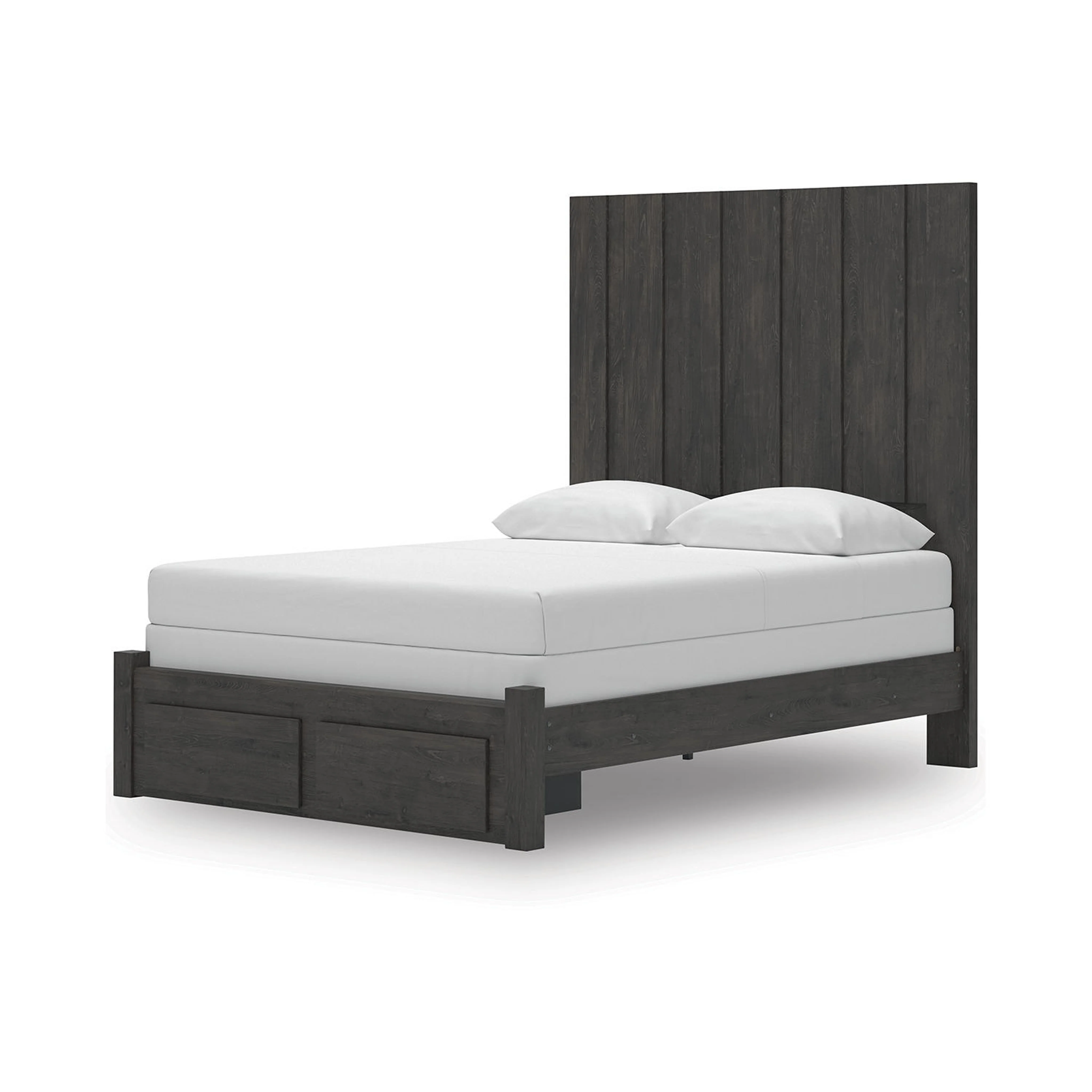Fraluna Queen Storage Bed - Charcoal - Image 4