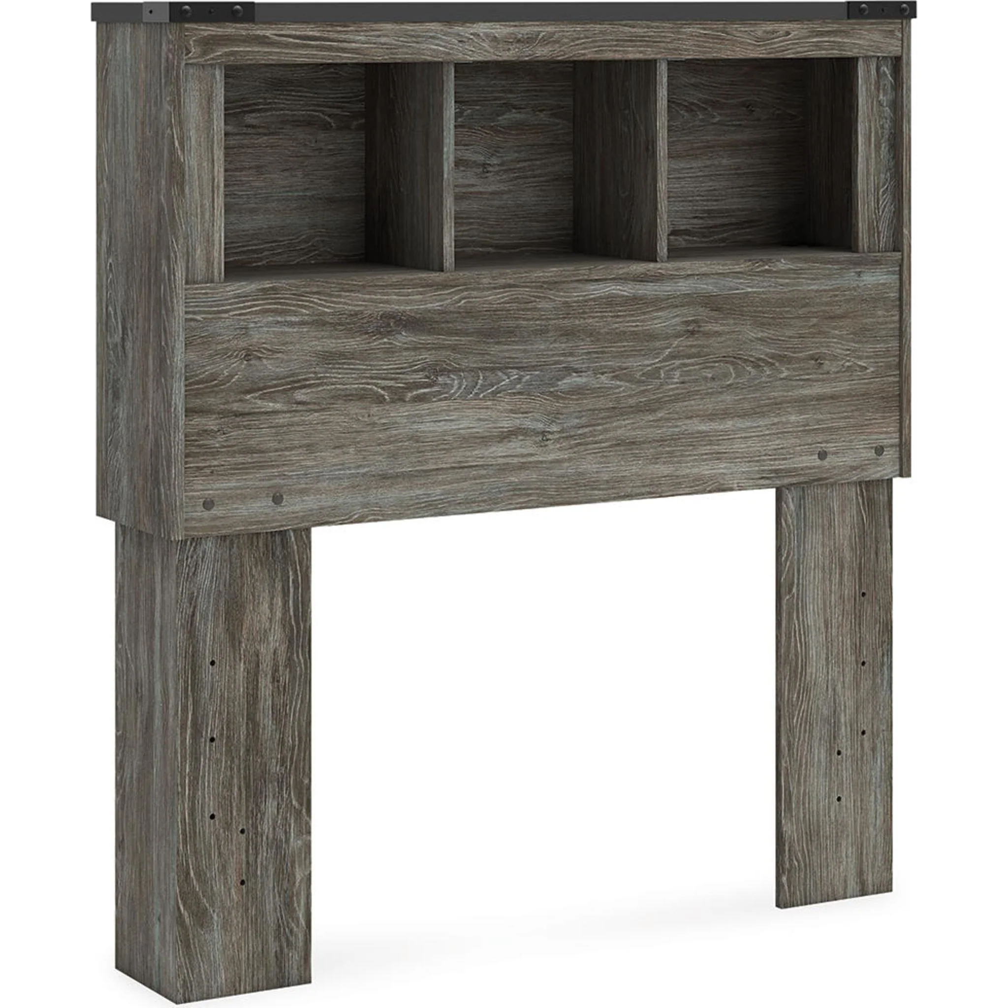 Frandern Bookcase Headboard - Gray