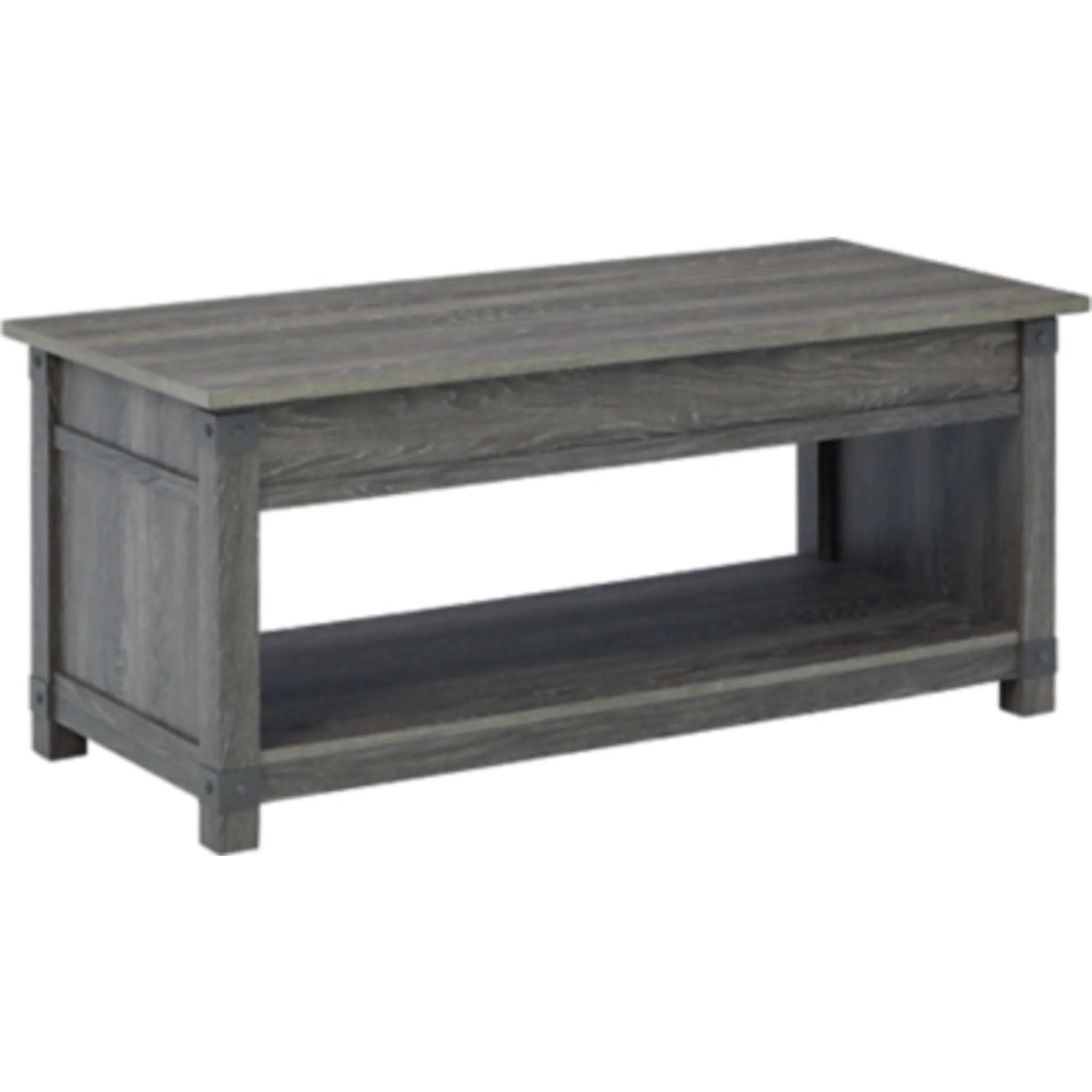 Freedan Coffee Table - Grayish Brown - Image 17