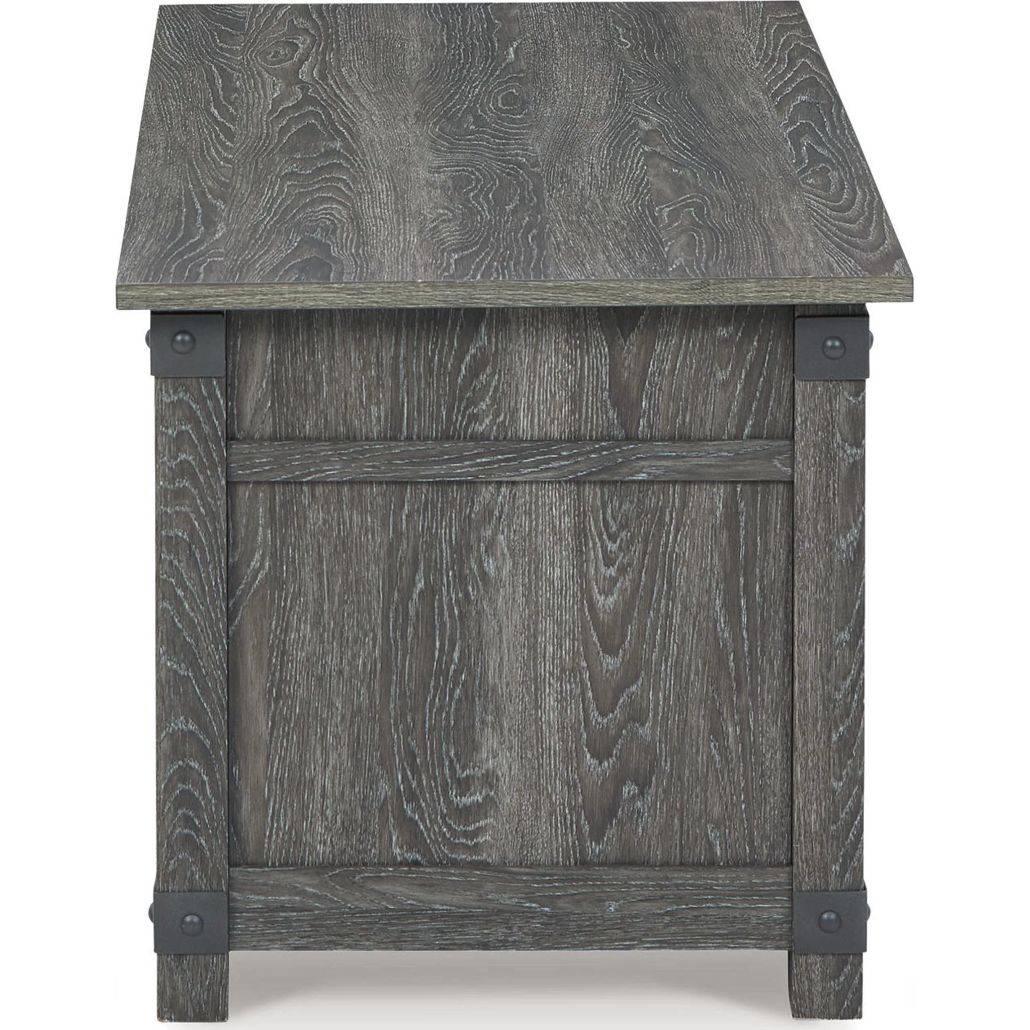 Freedan Coffee Table - Grayish Brown - Image 23