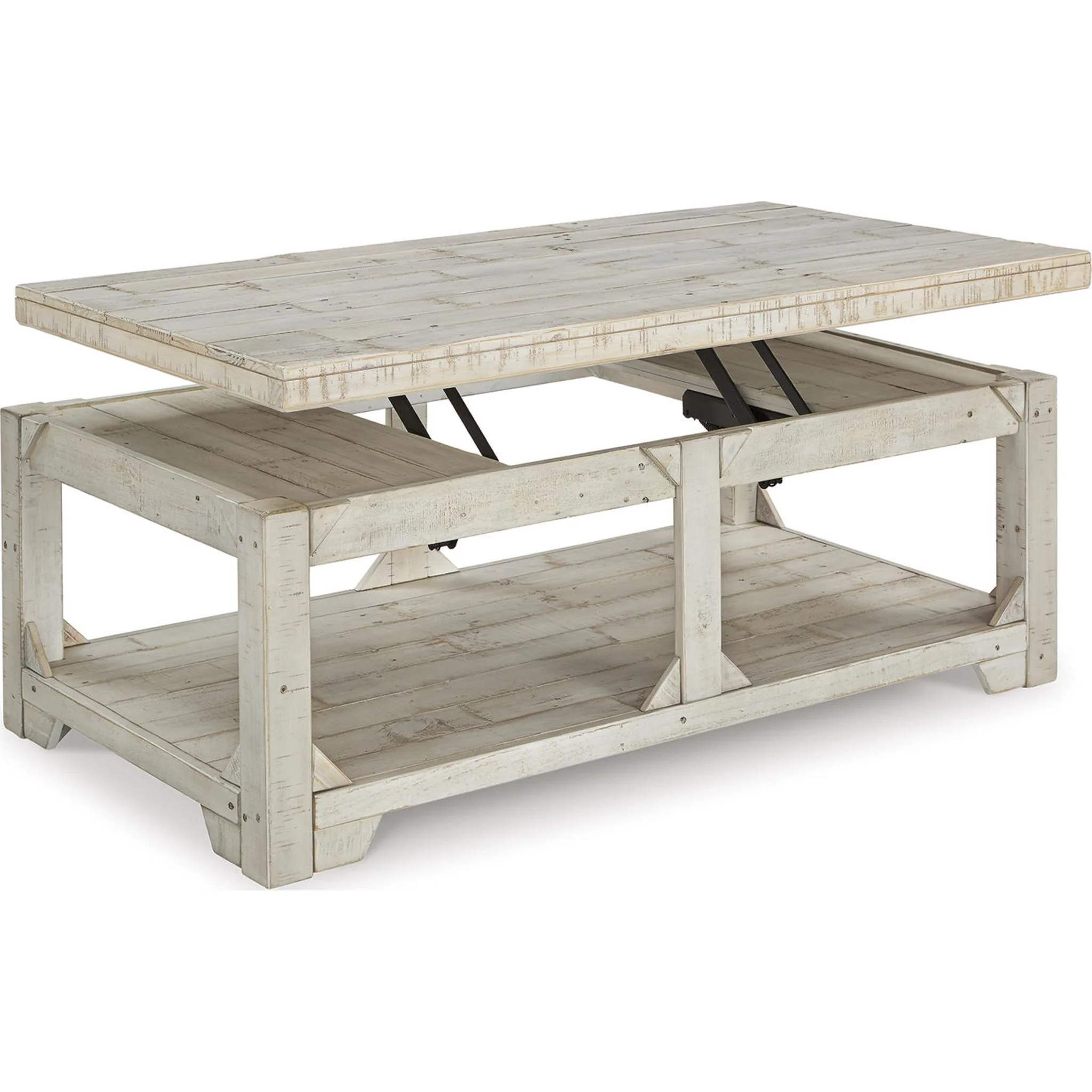 Fregine Coffee Table - Whitewash - Image 7