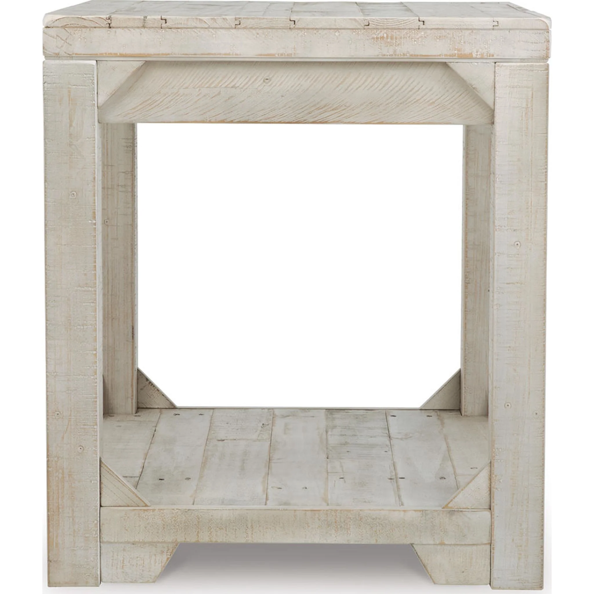 Fregine End Table - Whitewash - Image 18