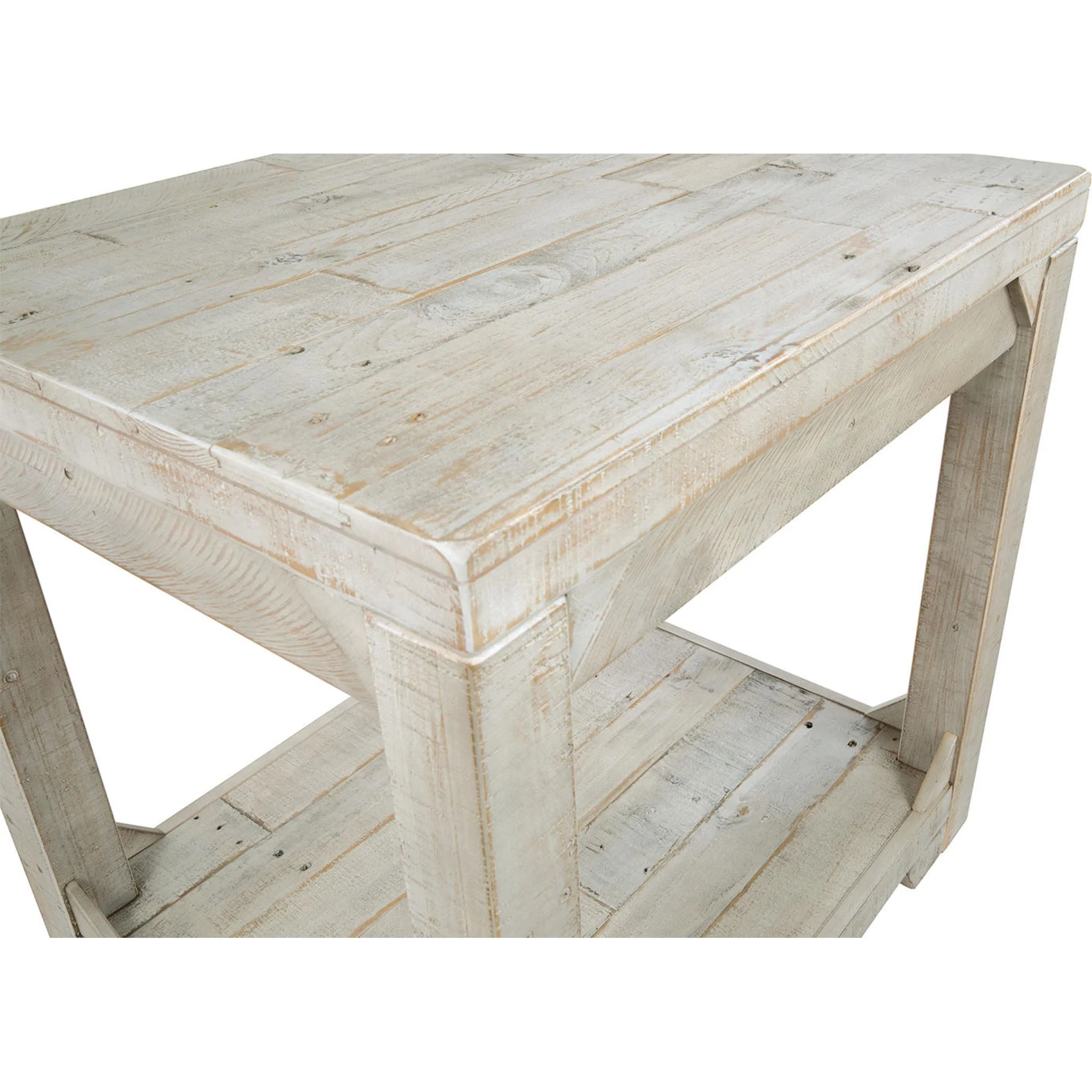 Fregine End Table - Whitewash - Image 19