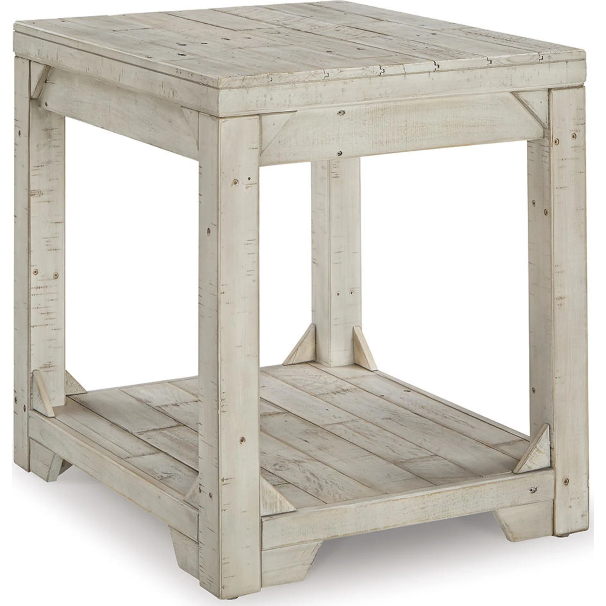 Fregine End Table - Whitewash - Image 23