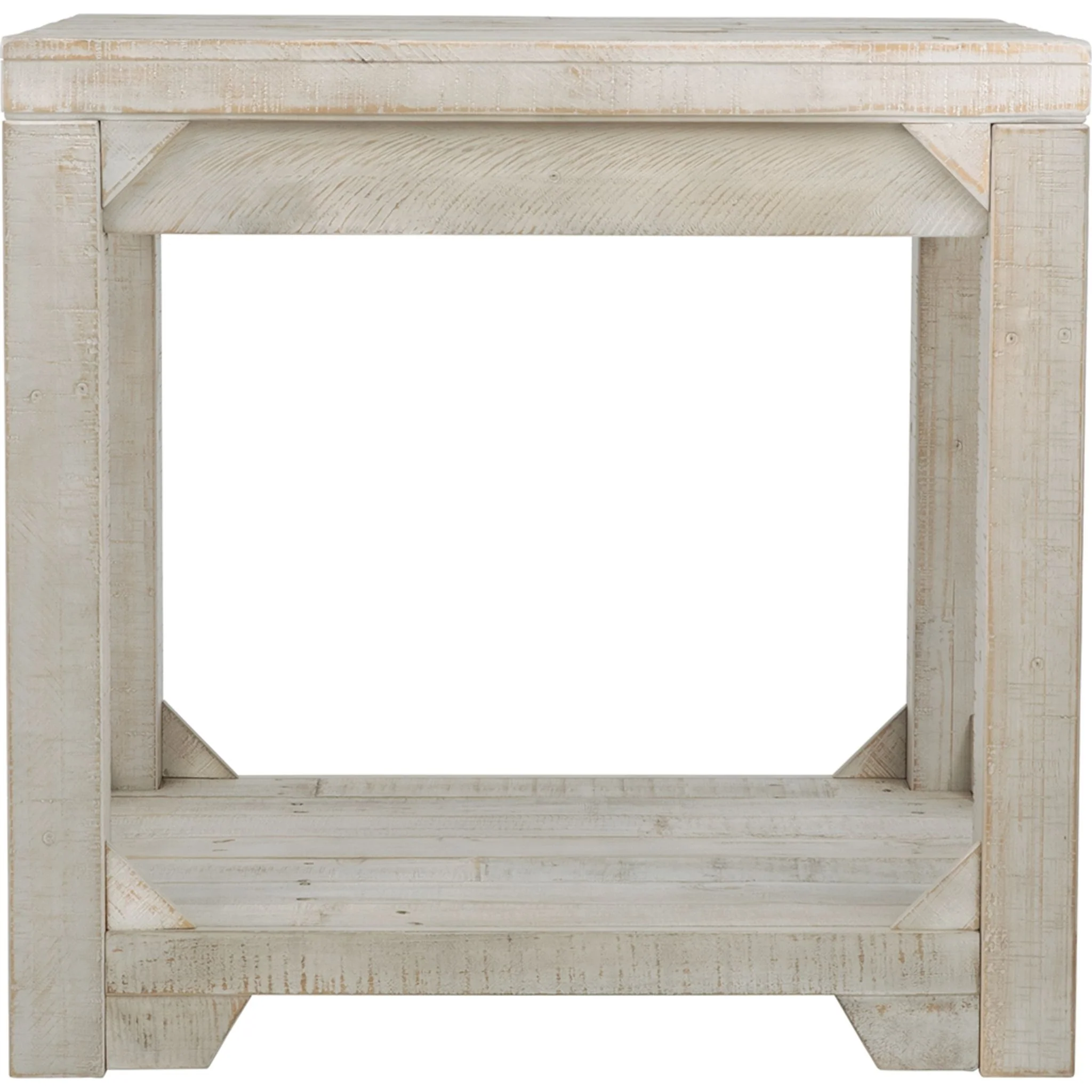 Fregine End Table - Whitewash - Image 3