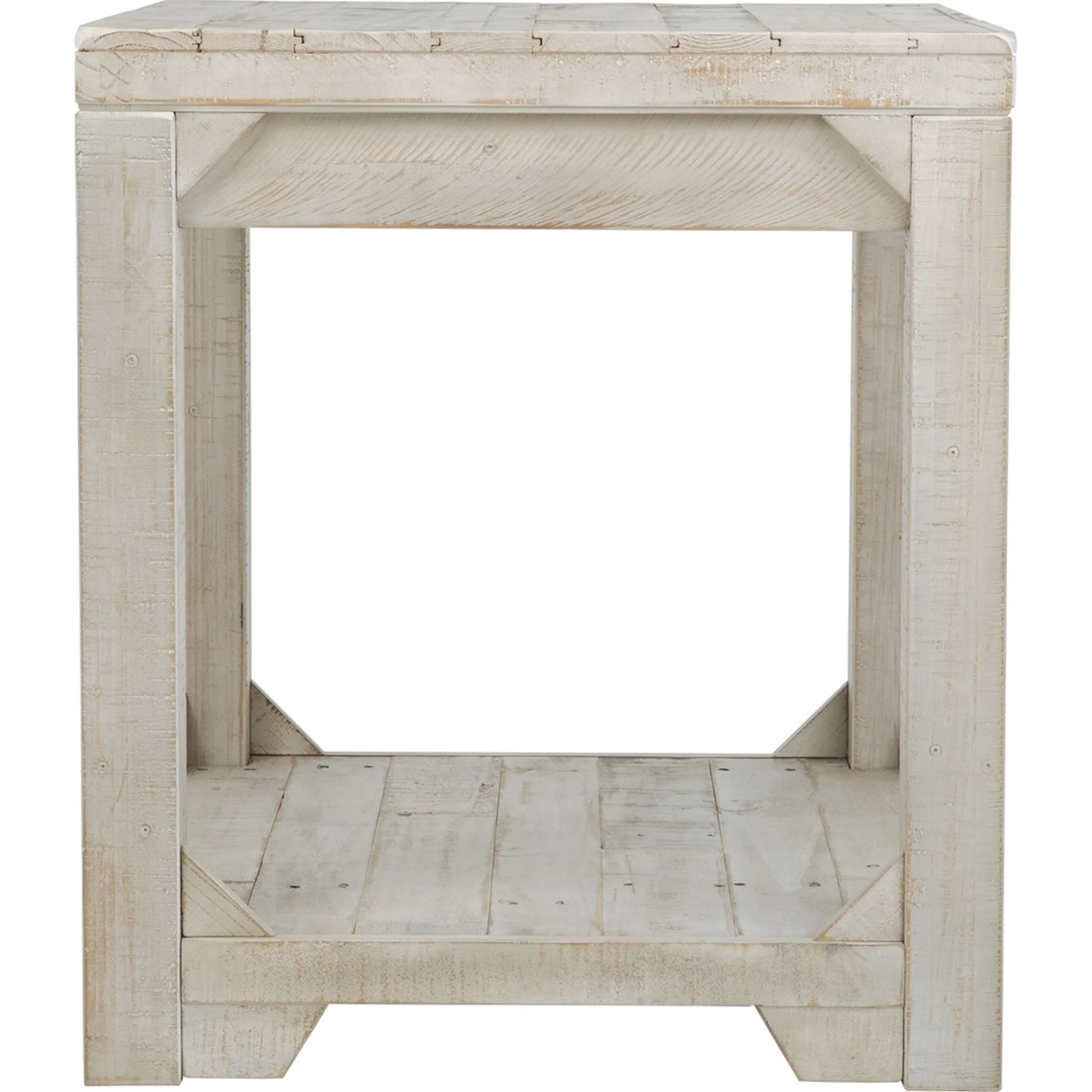 Fregine End Table - Whitewash - Image 5