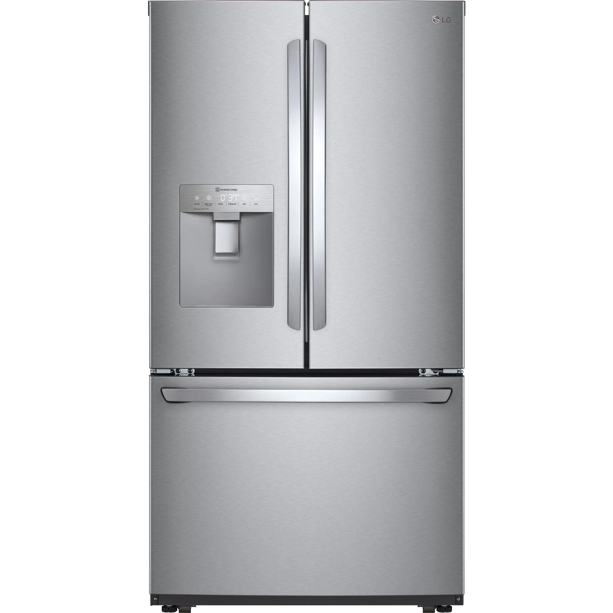 LG French Door Fridge (LRFWS2906S) - Stainless Steel