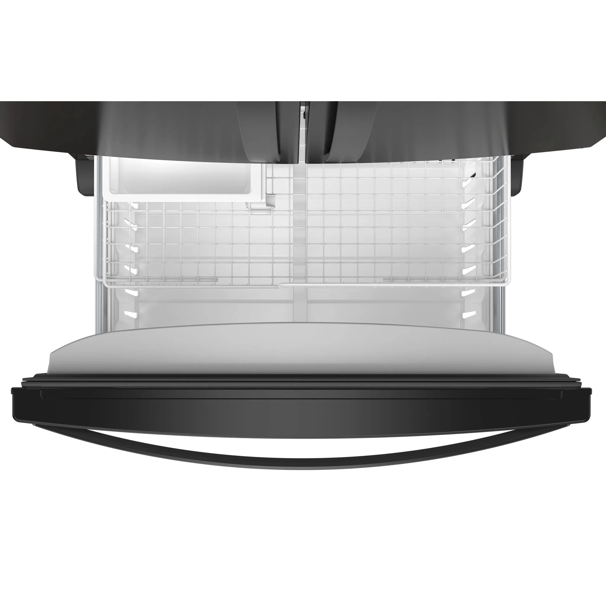 Whirlpool  Full-Depth French Door Bottom Mount Refrigerator - Black (WRFF3236RB) - Image 6