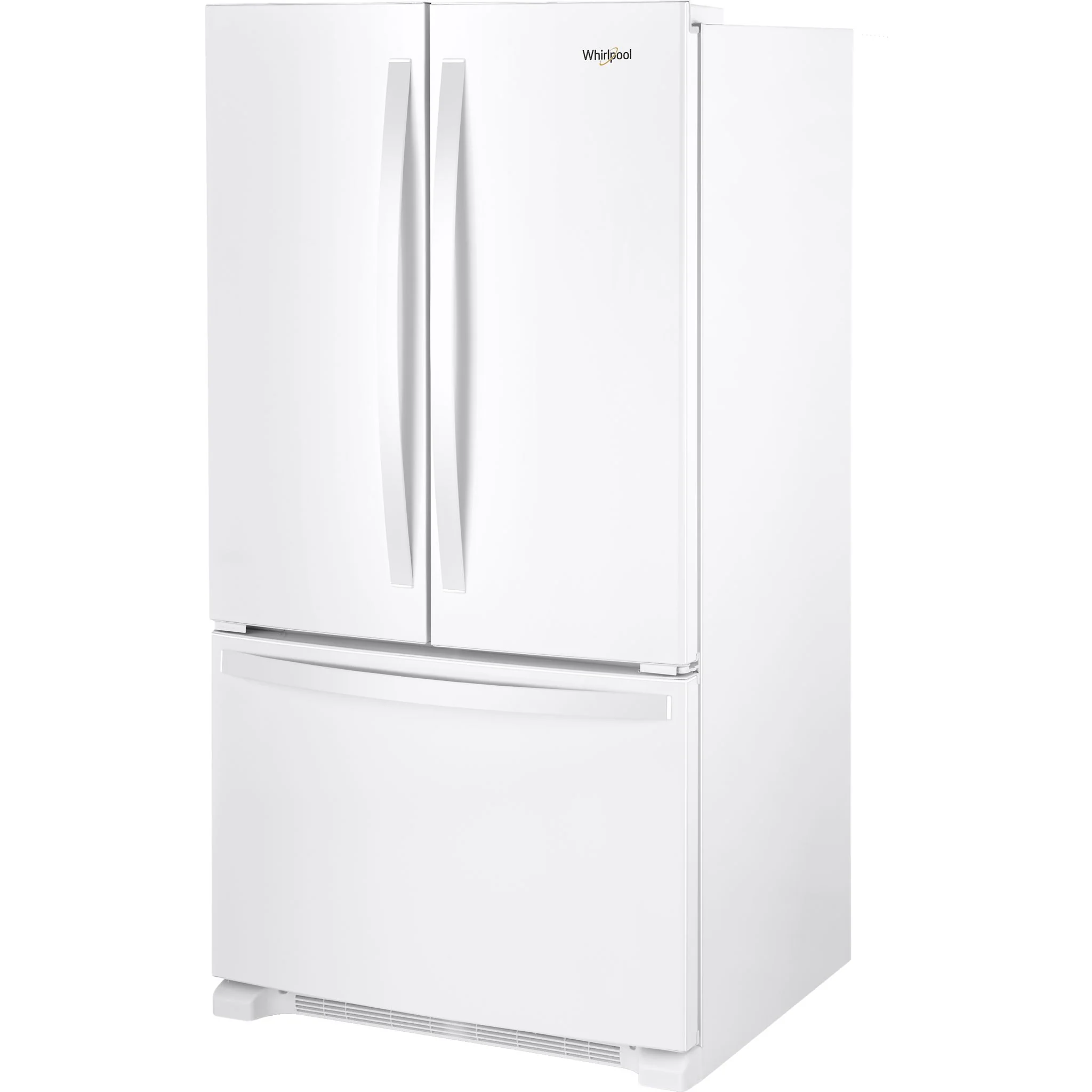 Whirlpool Full-Depth French Door Bottom Mount Refrigerator - White (WRFF3236RW) - Image 3