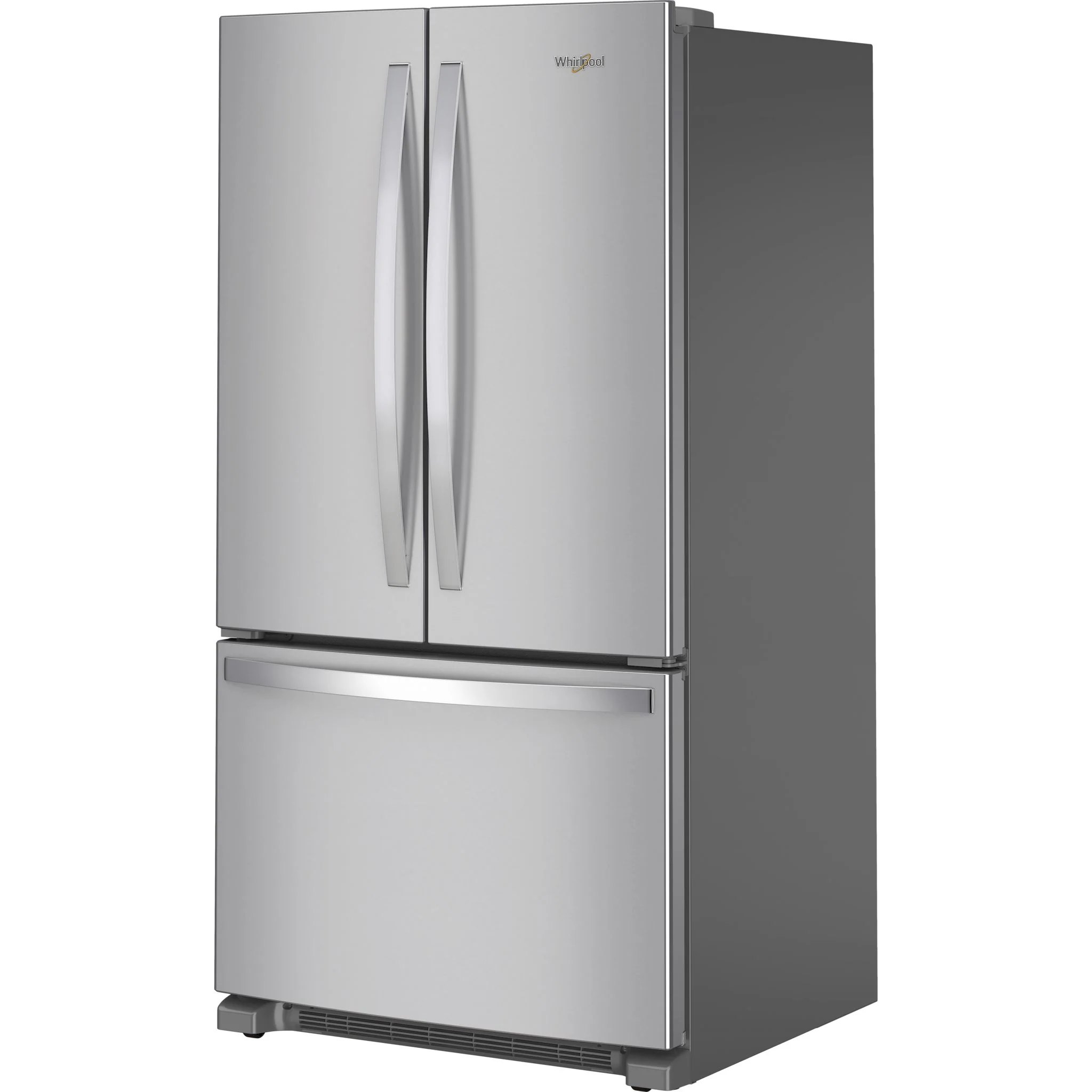 Whirlpool Full-Depth French Door Bottom Mount Refrigerator - Fingerprint Resistant Stainless Steel (WRFF3236RZ) - Image 2