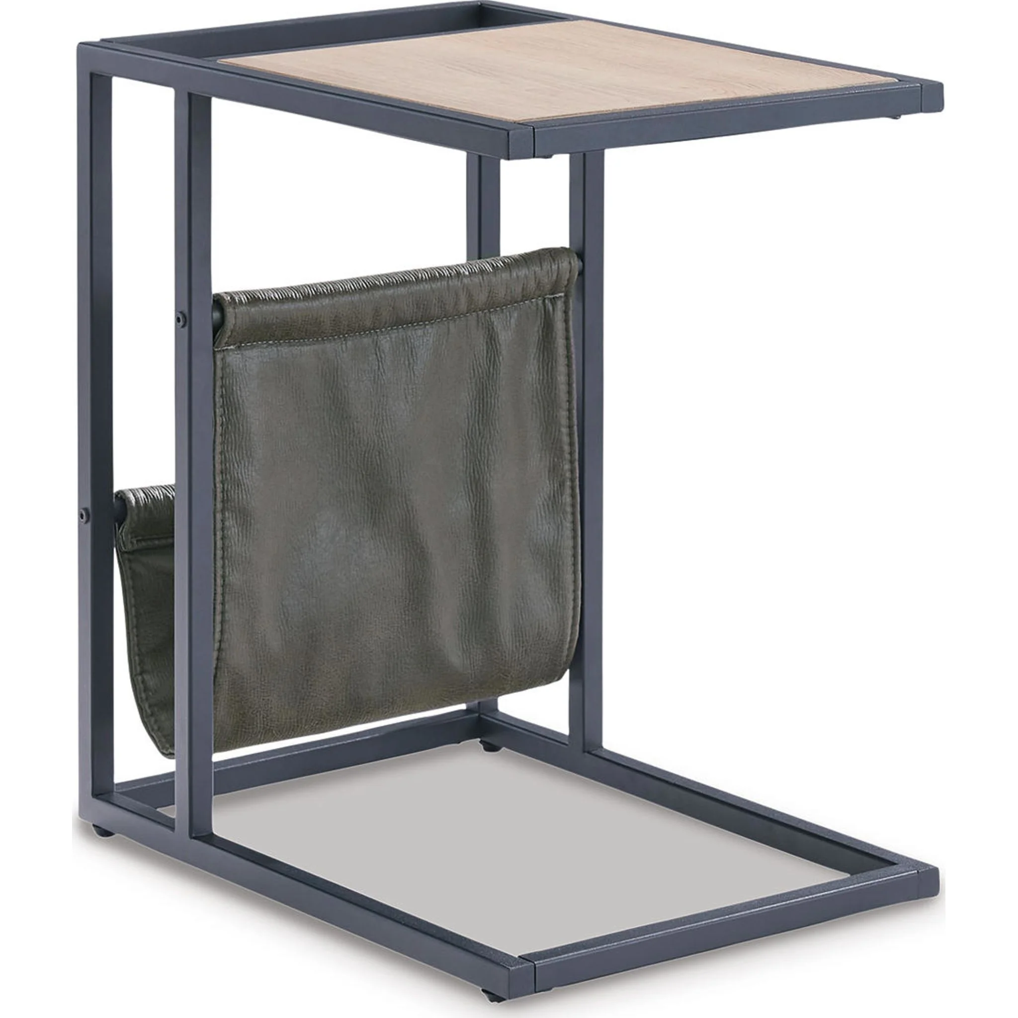 Freslowe Accent Table - Light Brown/Black - Image 4