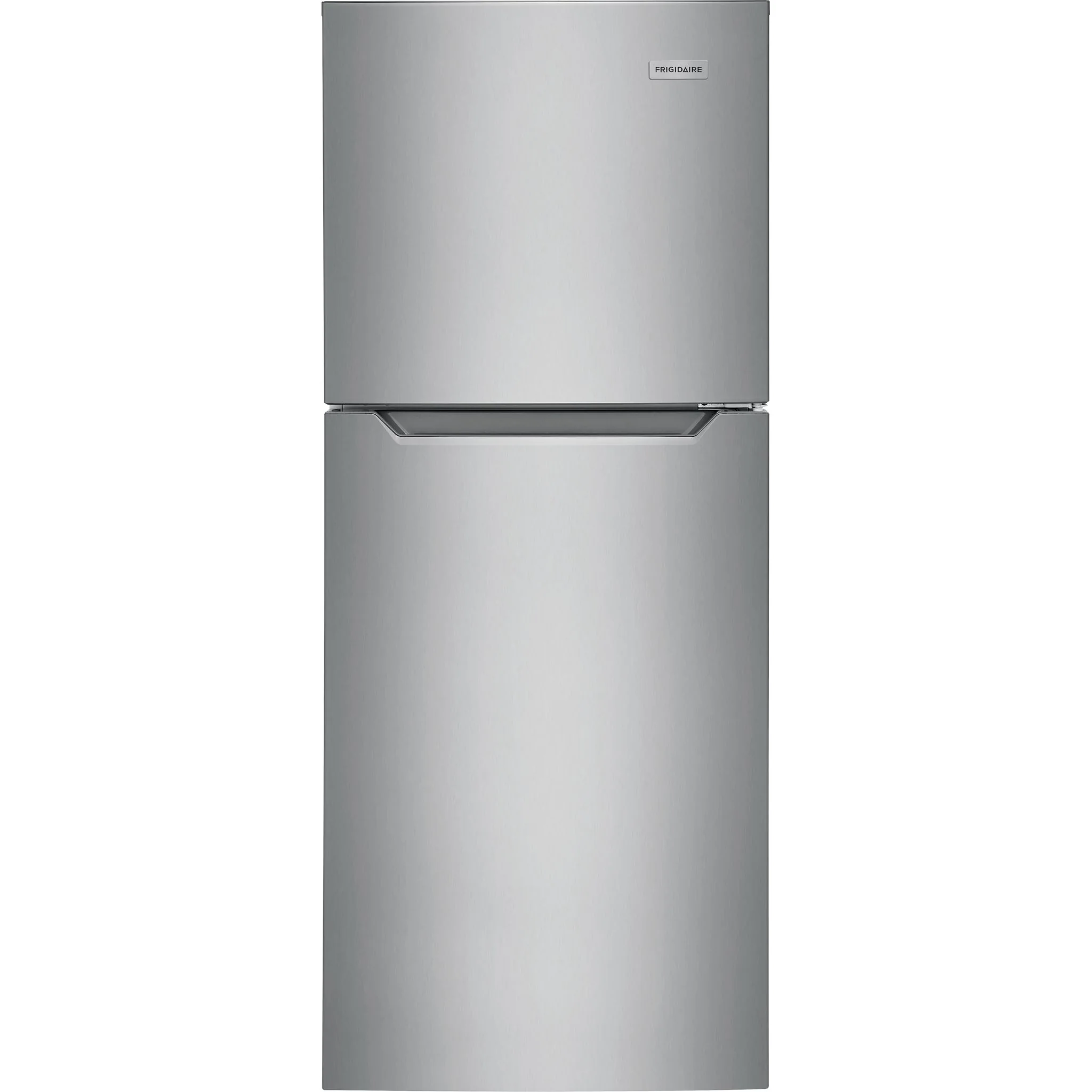 Frigidaire 10 Cu. Ft. Garage Ready Top Freezer Apartment-Size Refrigerator - Stainless Steel ( FFET1022UV )