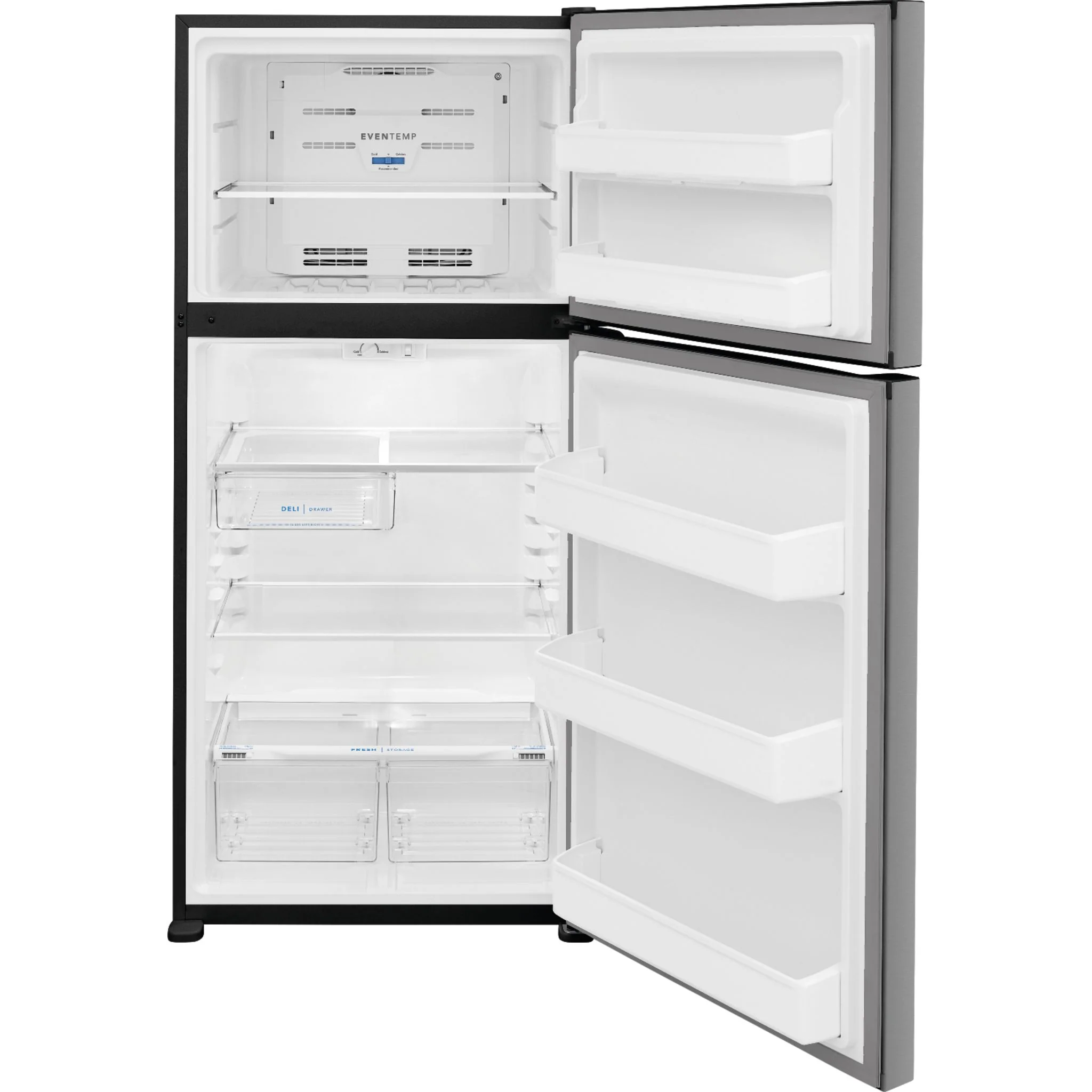 Frigidaire Top Mount Fridge (FFTR1835VS) - Stainless Steel - Image 9