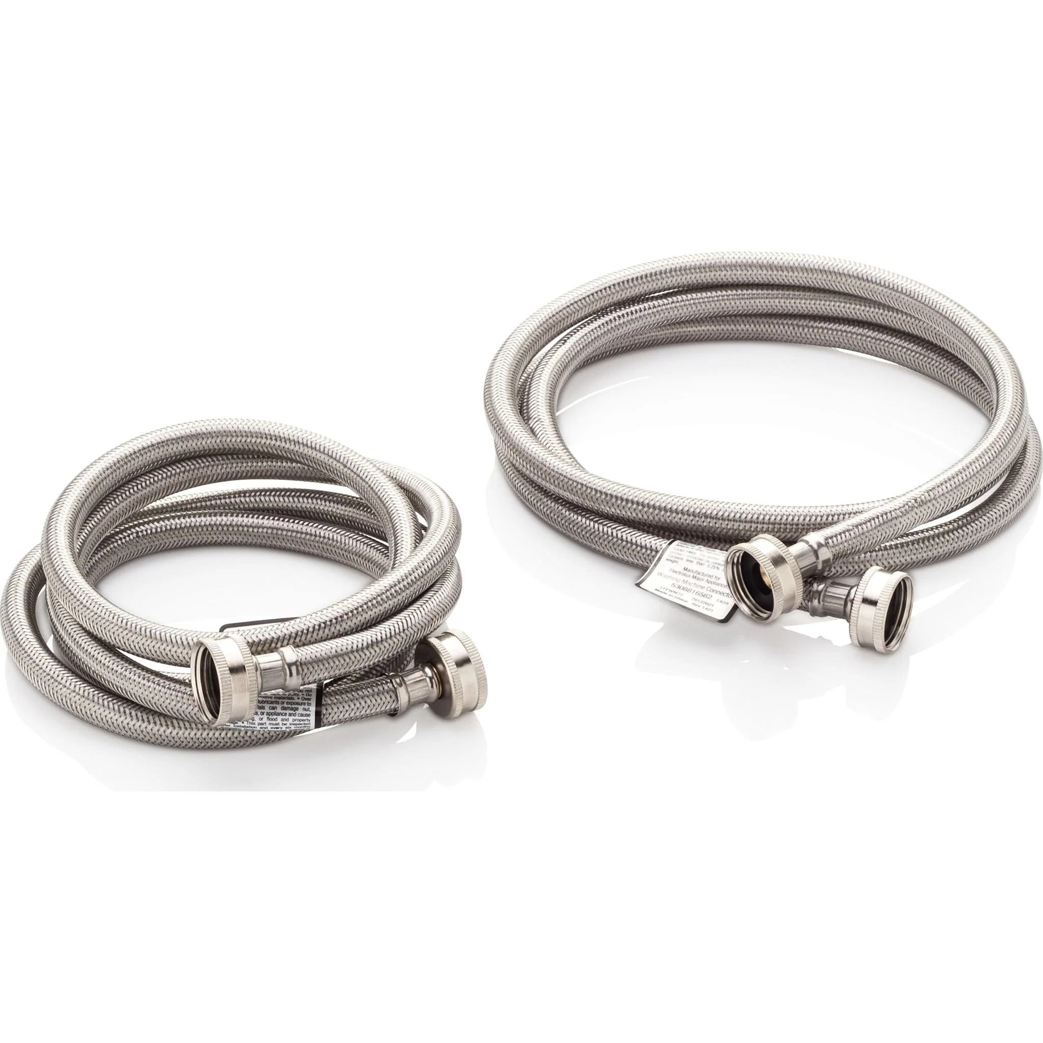 Frigidaire 6' Stainless Steel Braided Fill Hose 2 Pack - ( 2SSFILHOSE )