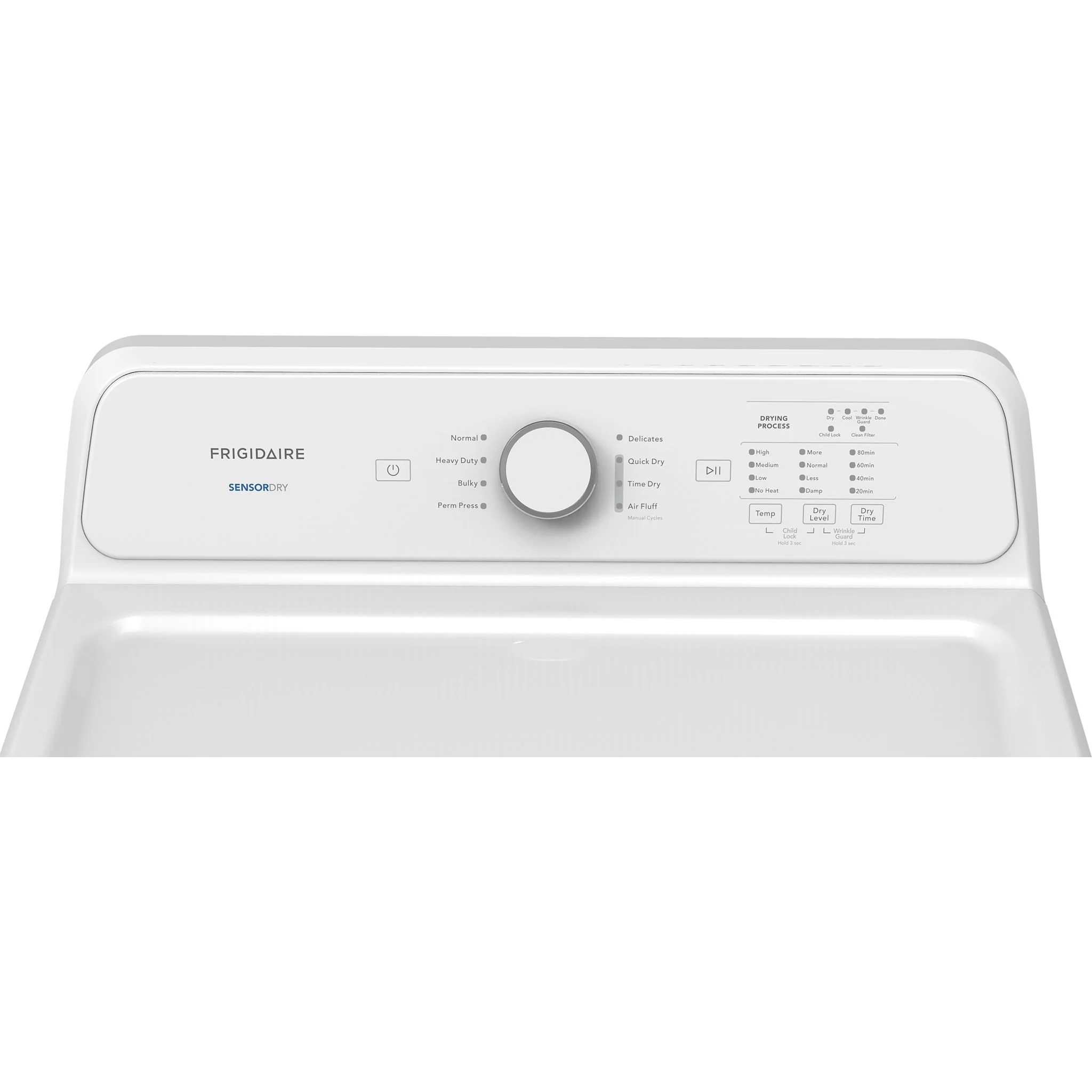 Frigidaire 7 cu. ft. Electric Dryer - White (FLVE700CAW) - Image 3