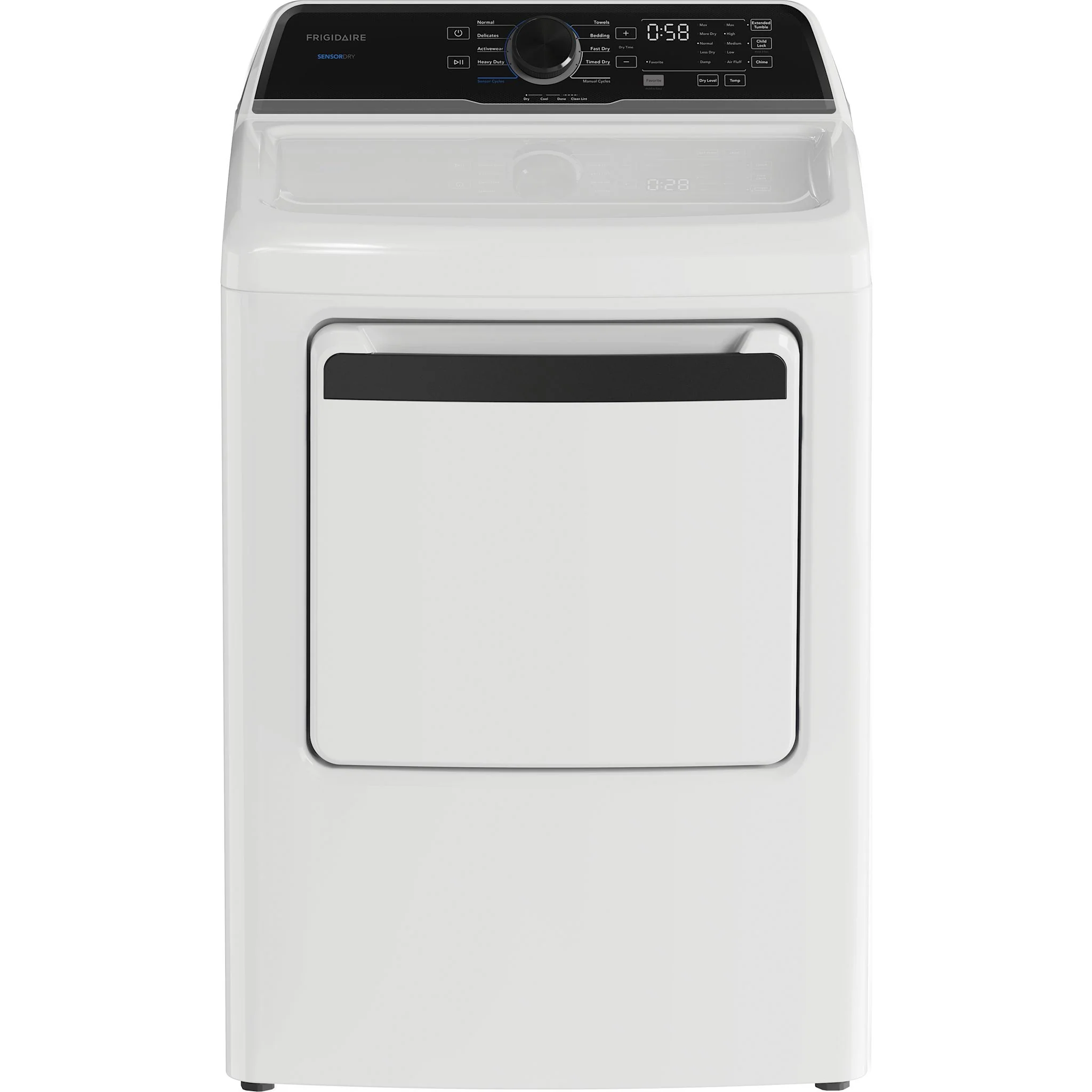 Frigidaire 7 Cu. Ft. Electric Dryer - White ( FLVE752CBW )
