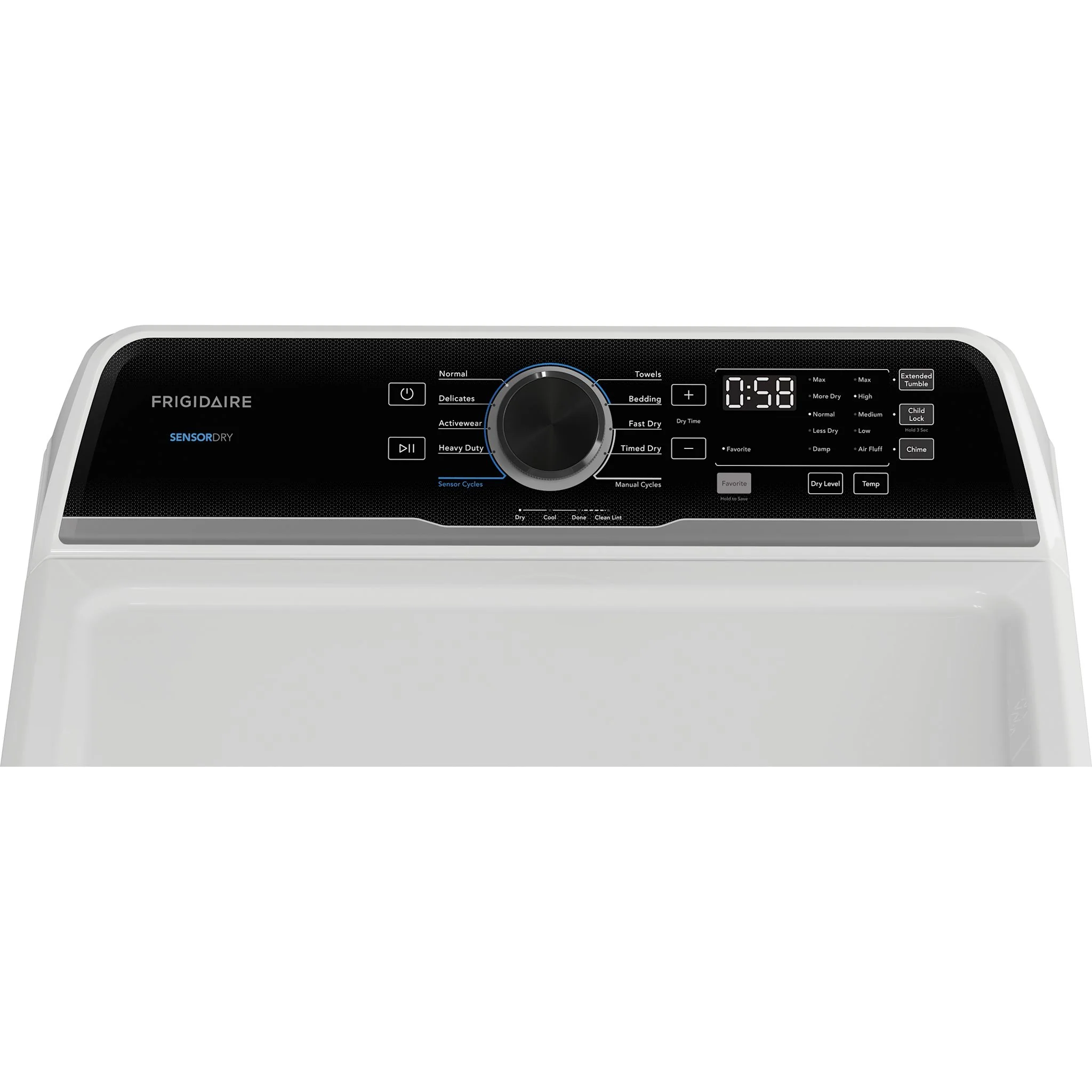 Frigidaire 7 Cu. Ft. Electric Dryer - White ( FLVE752CBW ) - Image 4