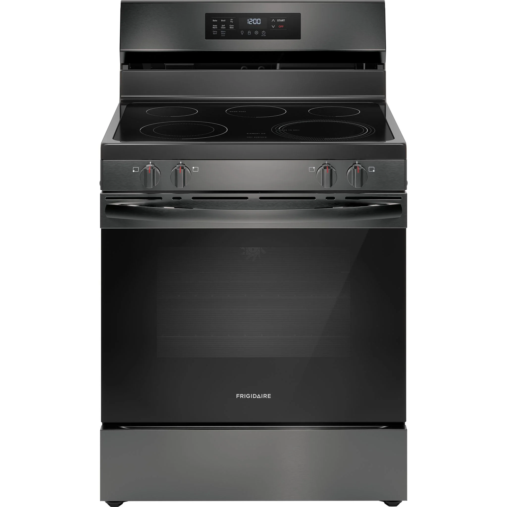Frigidaire 30" Electric Range with Air Fry - Black Stainless ( FCRE308CAD )