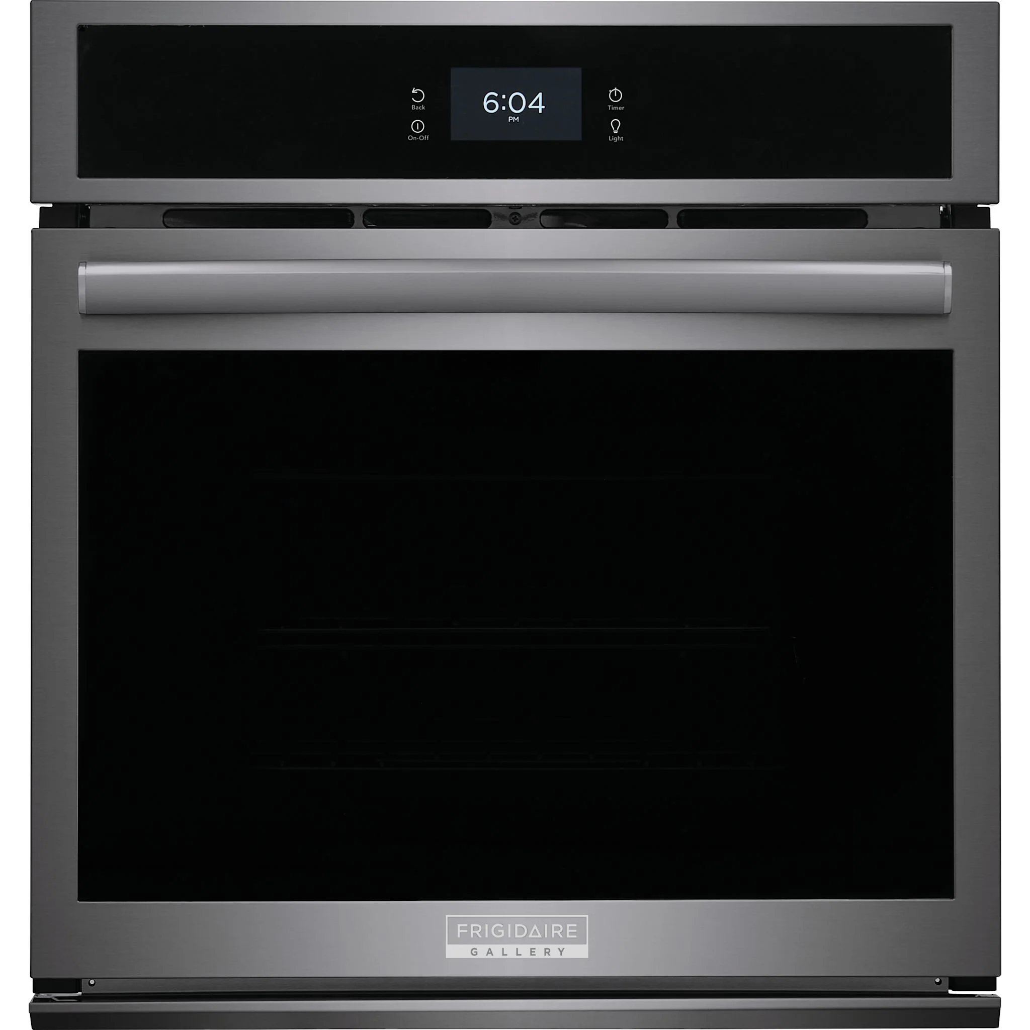 Frigidaire Gallery 27" Single Electric Wall Oven with Total Convection - Black Stainless ( GCWS2767AD )