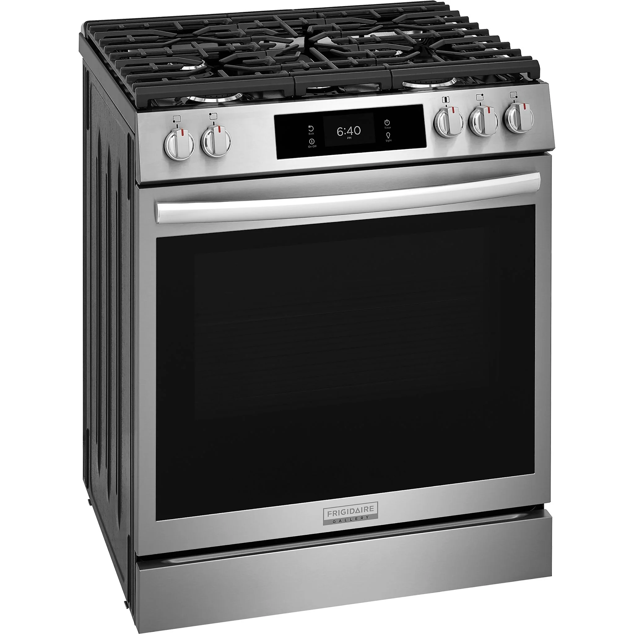 Frigidaire Gallery 30'' Front Control Gas Range with Stone-Baked Pizza - Stainless Steel (GCFG3070BF) - Image 7