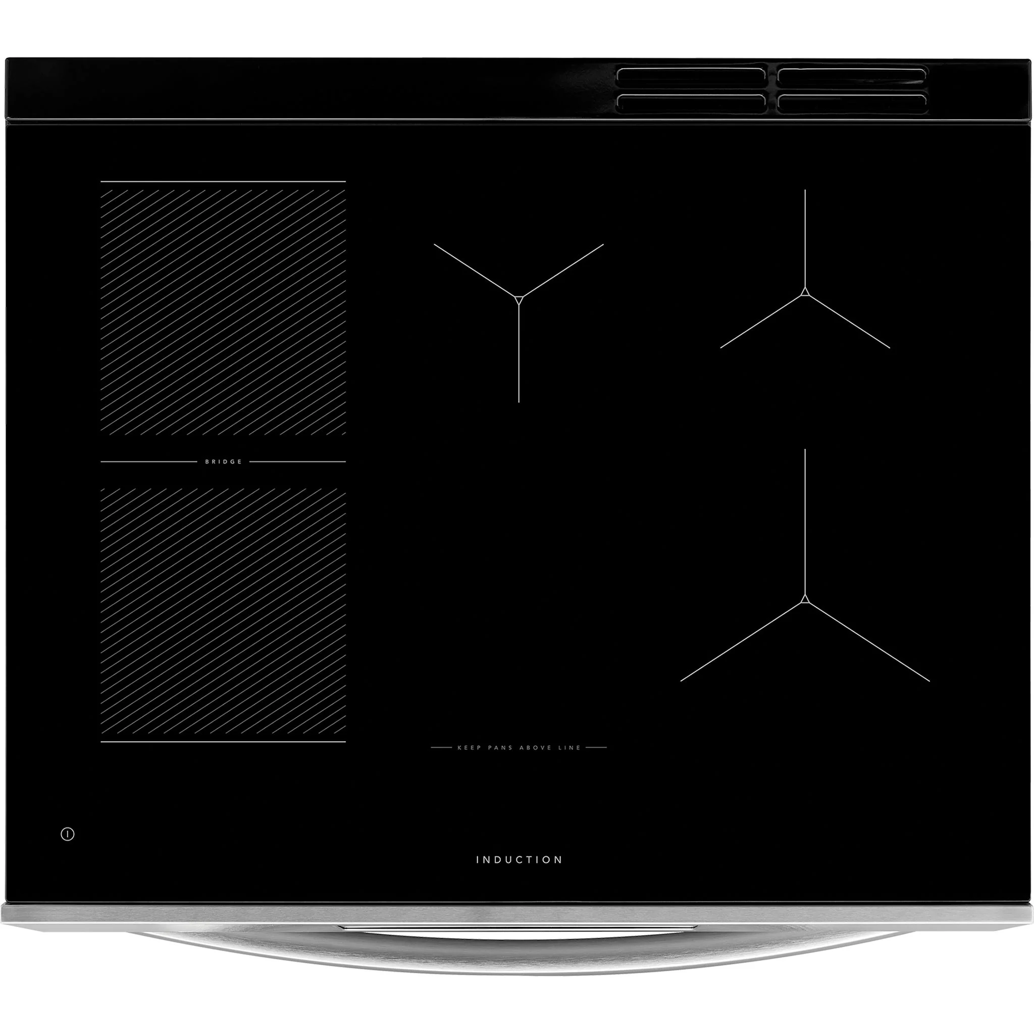 Frigidaire Gallery 30'' Front Control Induction Range with Stone-Baked Pizza - Stainless Steel (GCFI307CBF) - Image 17