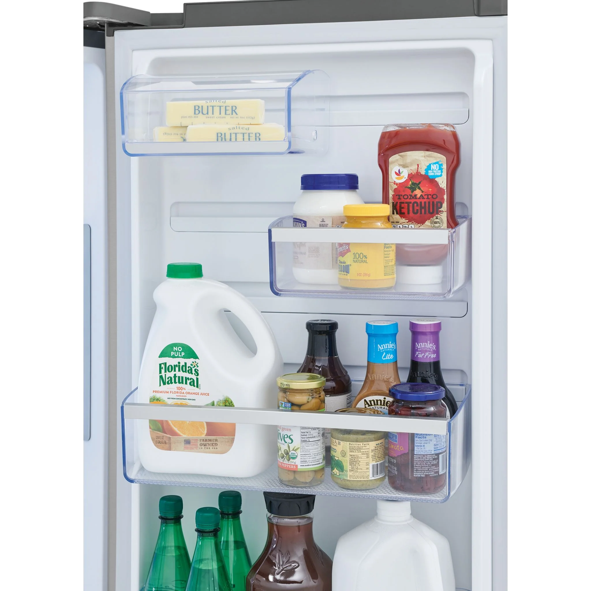 Frigidaire Gallery 22 Cu. Ft. Counter-Depth 4-Door French Door Refrigerator - Black Stainless ( GRMC2273CD ) - Image 13