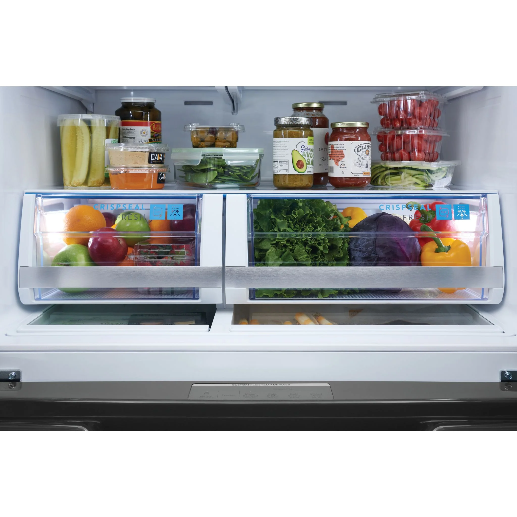 Frigidaire Gallery 22 Cu. Ft. Counter-Depth 4-Door French Door Refrigerator - Stainless Steel ( GRMC2273CF ) - Image 10
