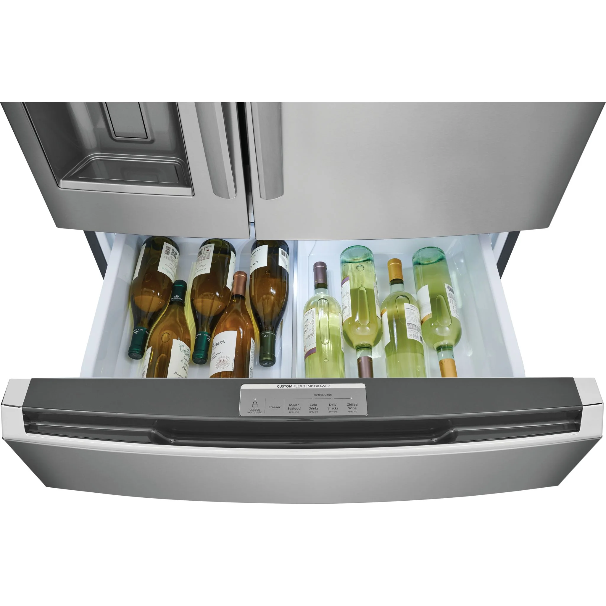 Frigidaire Gallery 26 Cu. Ft. Standard-Depth 4-Door French Door Refrigerator - Stainless Steel ( GRMS2773AF ) - Image 13