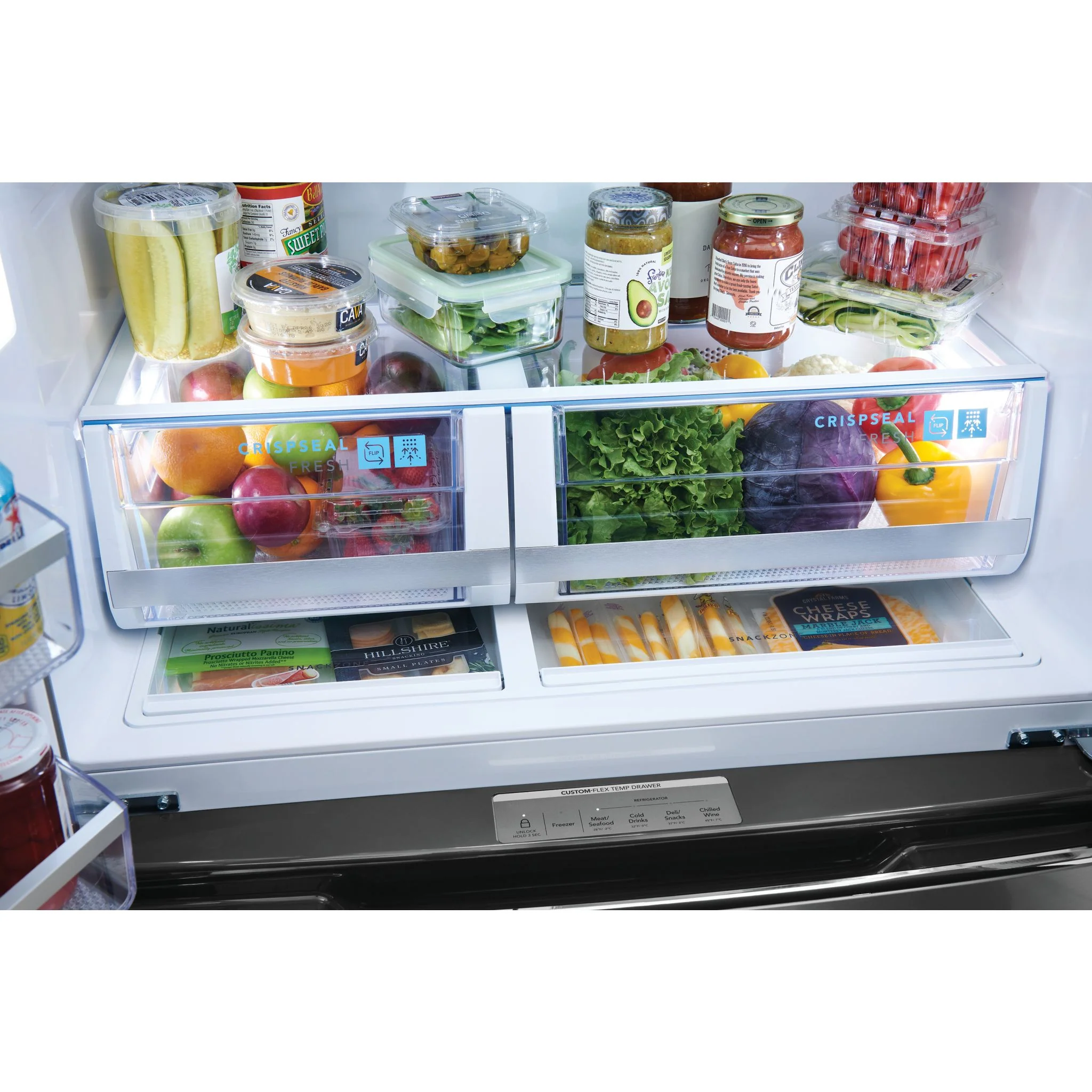 Frigidaire Gallery 26 Cu. Ft. Standard-Depth 4-Door French Door Refrigerator - Stainless Steel ( GRMS2773AF ) - Image 19