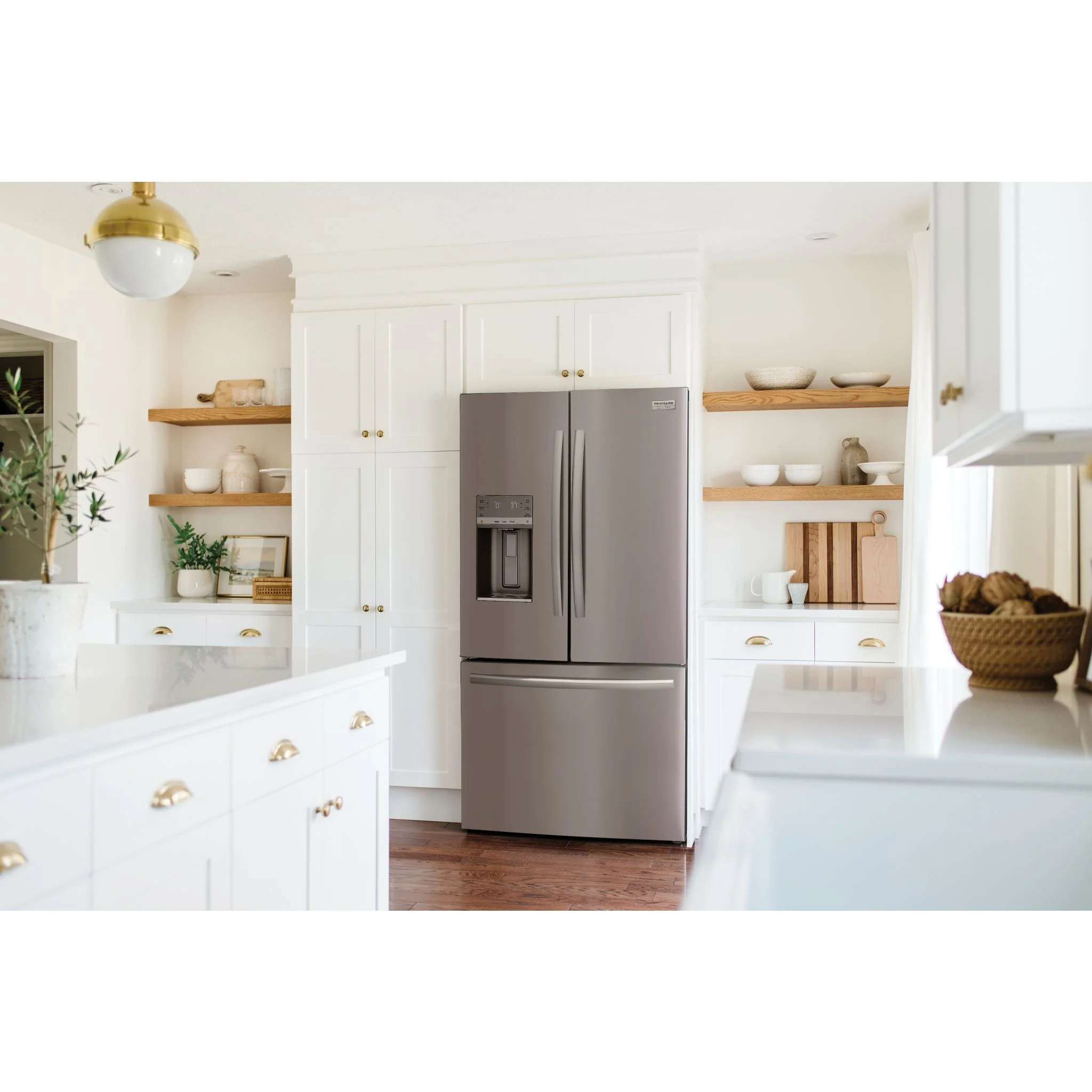Frigidaire Gallery 23 Cu. Ft. Counter-Depth French Door Refrigerator - Stainless Steel ( GRFC2353AF ) - Image 12
