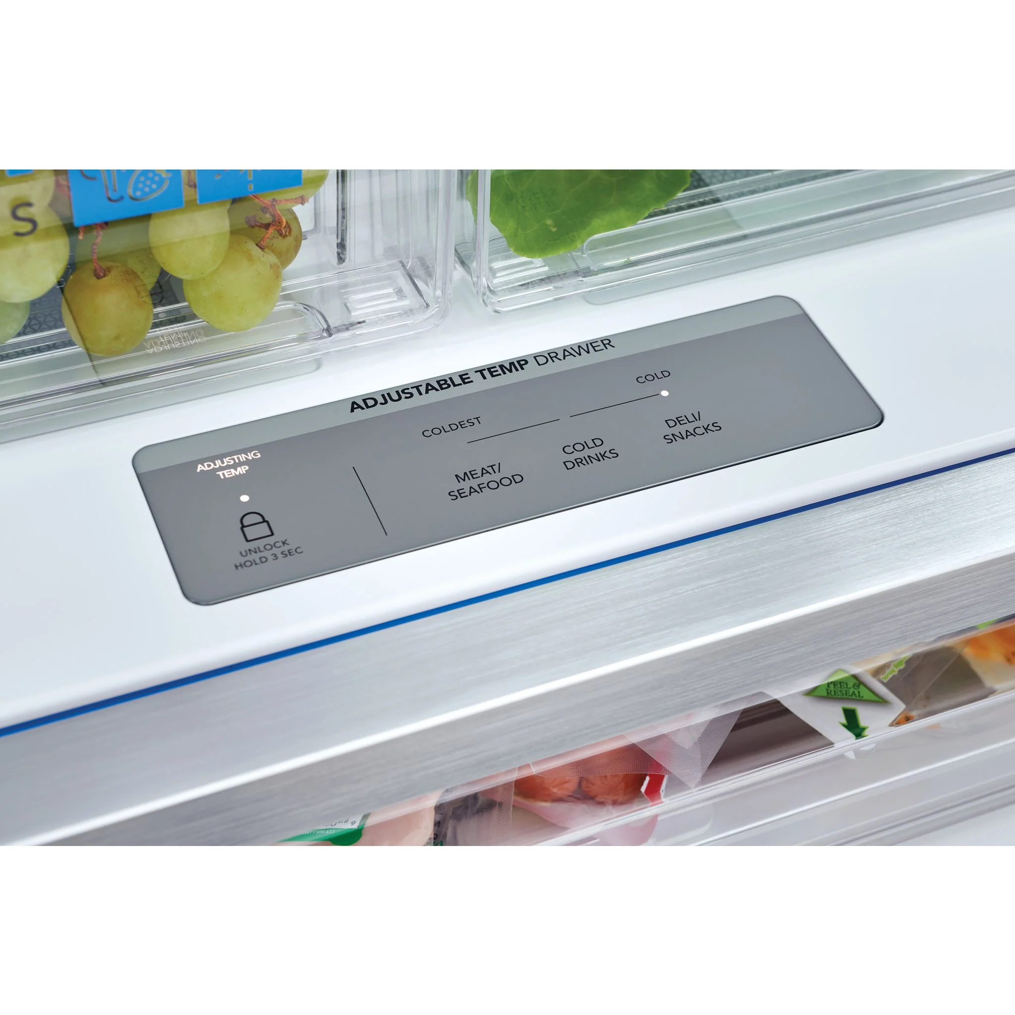 Frigidaire Gallery 23 Cu. Ft. Counter-Depth French Door Refrigerator - Stainless Steel ( GRFG2353AF ) - Image 11