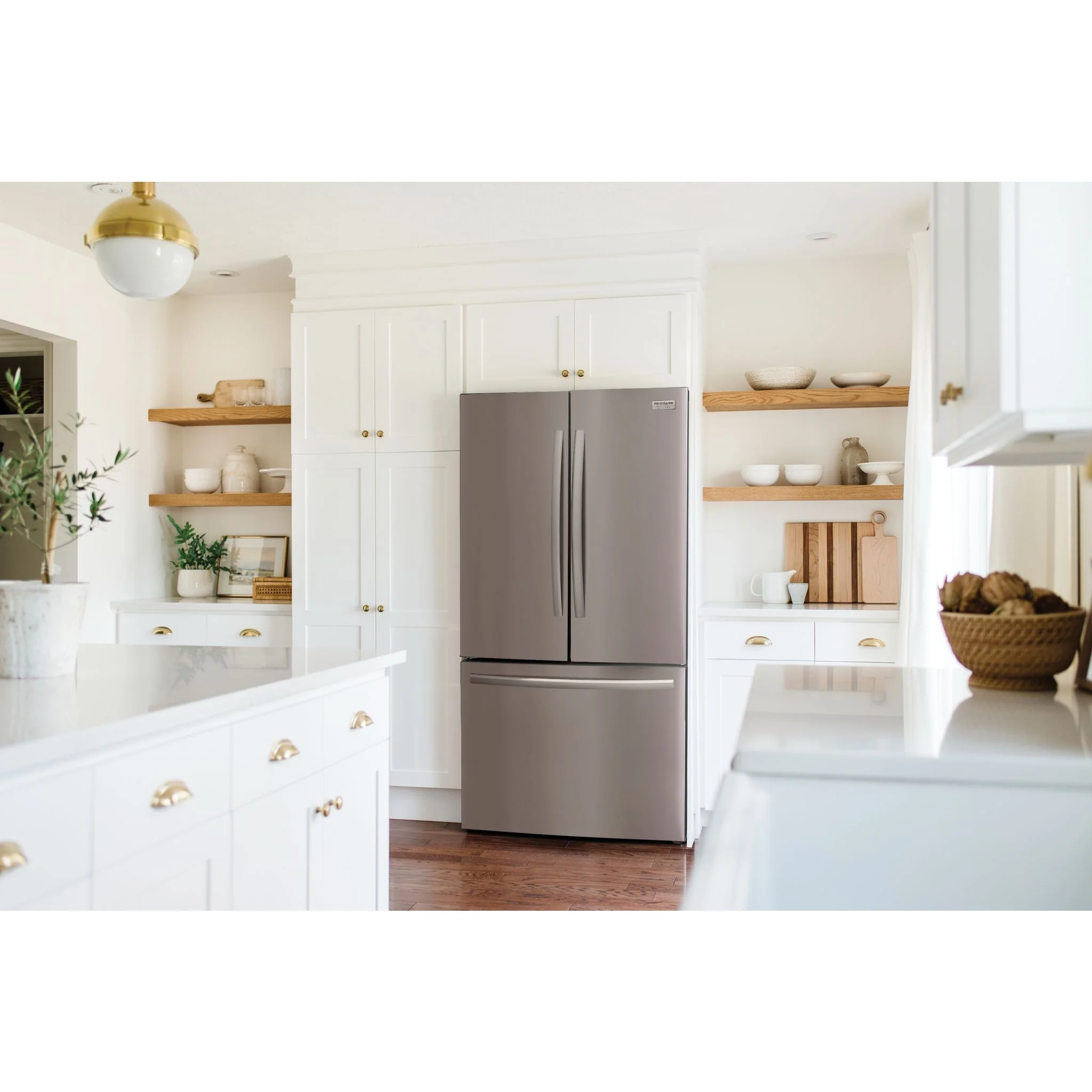 Frigidaire Gallery 23 Cu. Ft. Counter-Depth French Door Refrigerator - Stainless Steel ( GRFG2353AF ) - Image 15